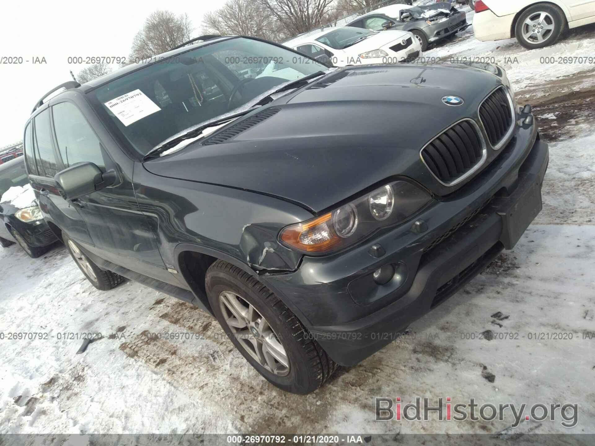 Photo 5UXFA13576LY45129 - BMW X5 2006