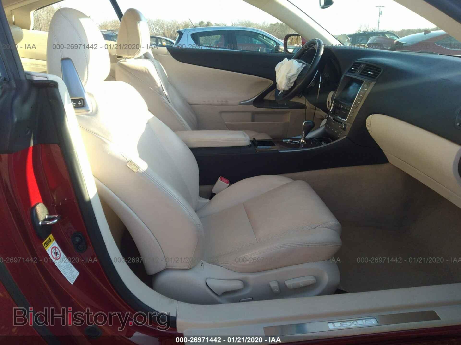 2010 LEXUS IS - VIN: JTHFF2C28A2509758 - Photo 5