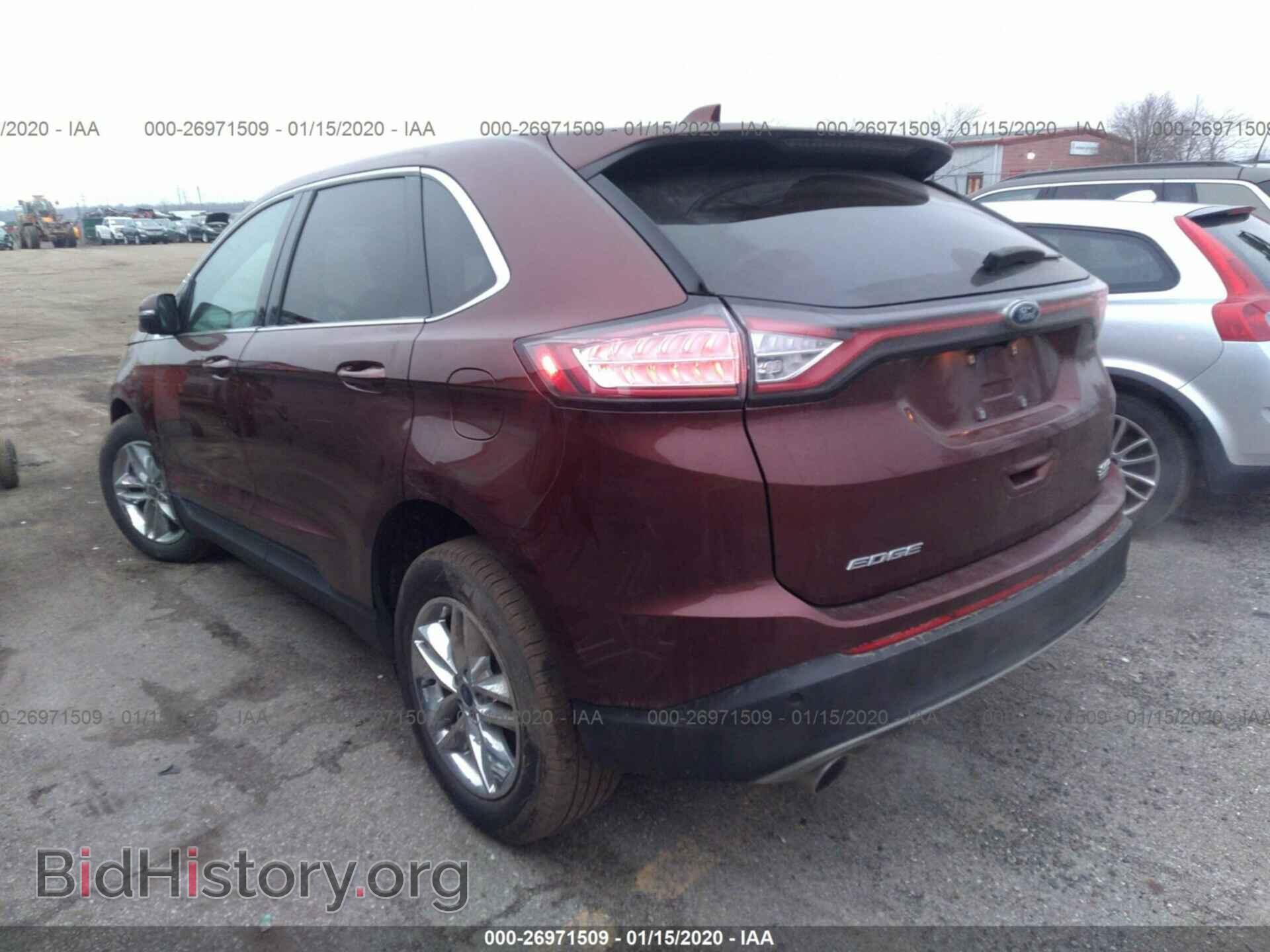 2016 FORD EDGE - VIN: 2FMPK4J91GBB93387 - Фото 3