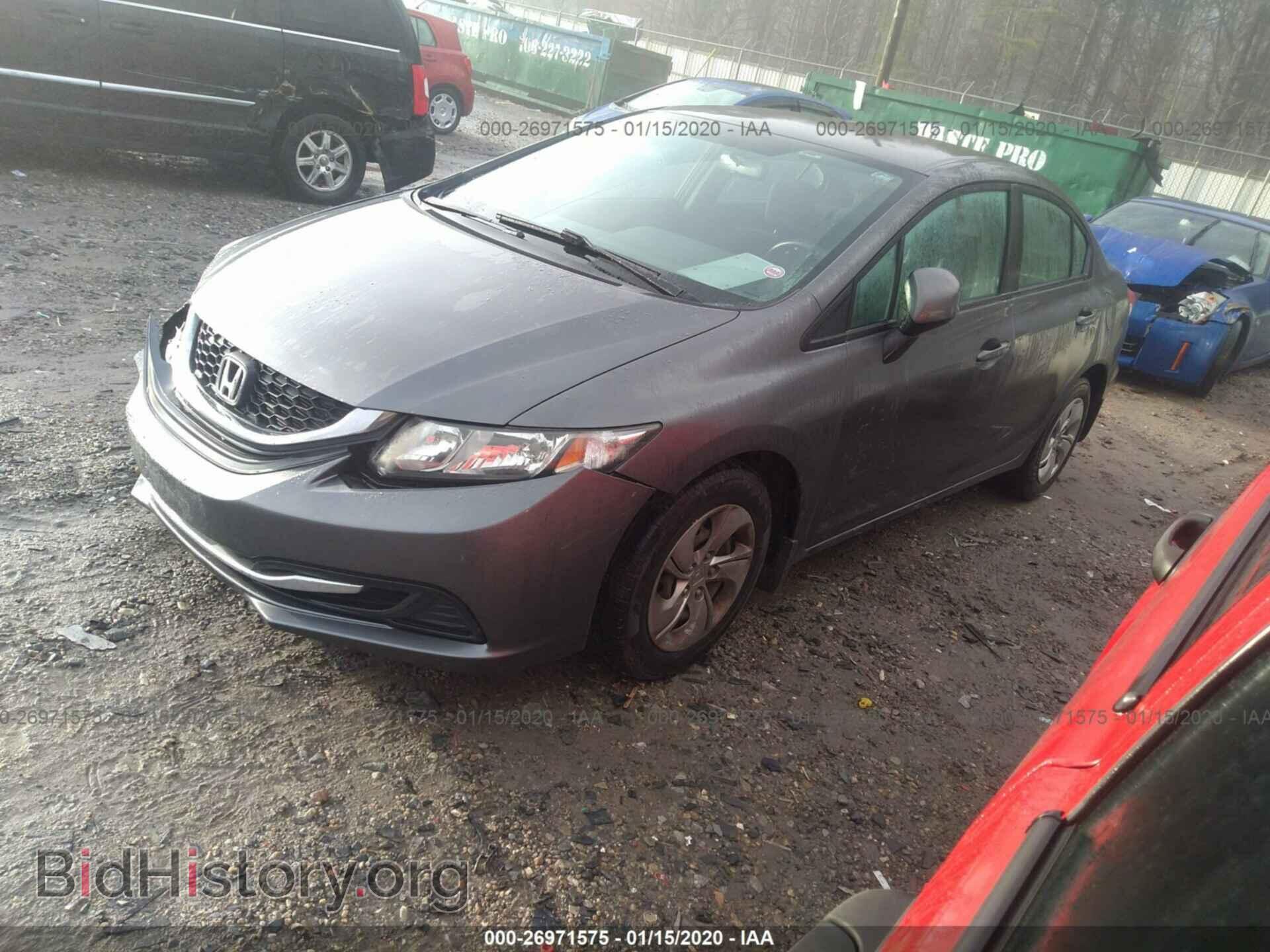 2013 HONDA CIVIC - VIN: 19XFB2F52DE100410 - Фото 2