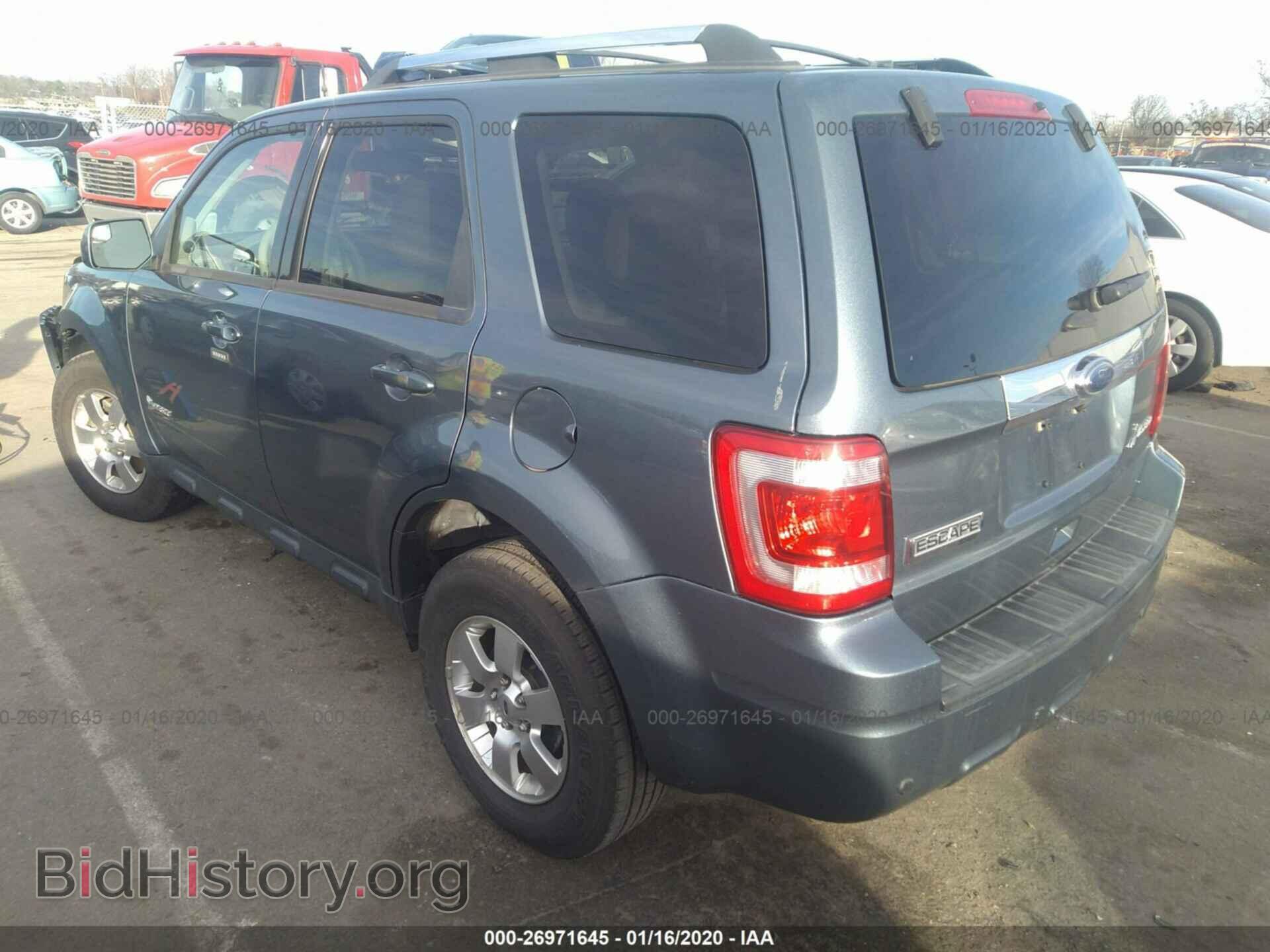 2011 FORD ESCAPE - VIN: 1FMCU5K32BKC48128 - Фото 3
