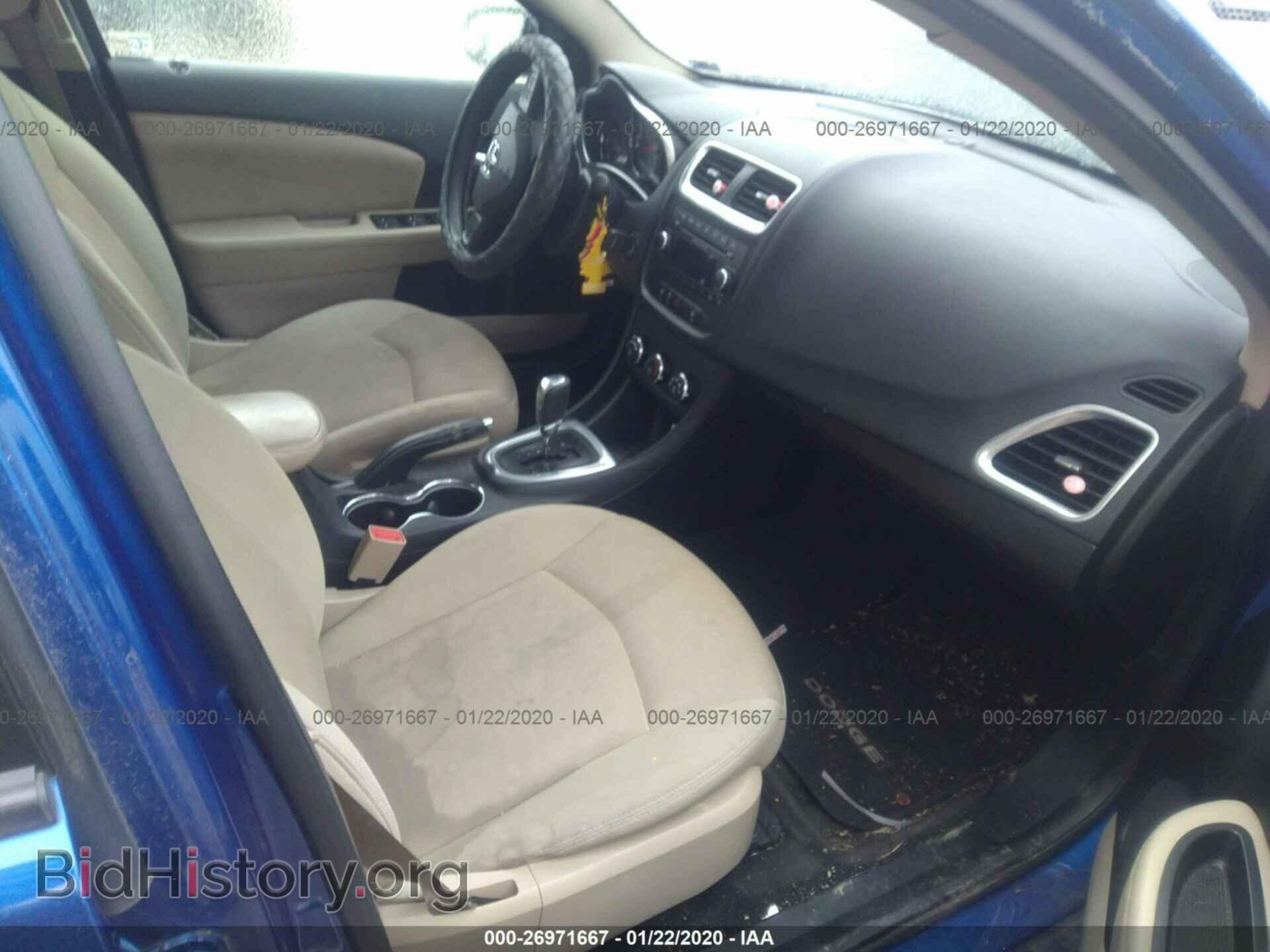 2012 DODGE AVENGER - VIN: 1C3CDZAGXCN327955 - Фото 5