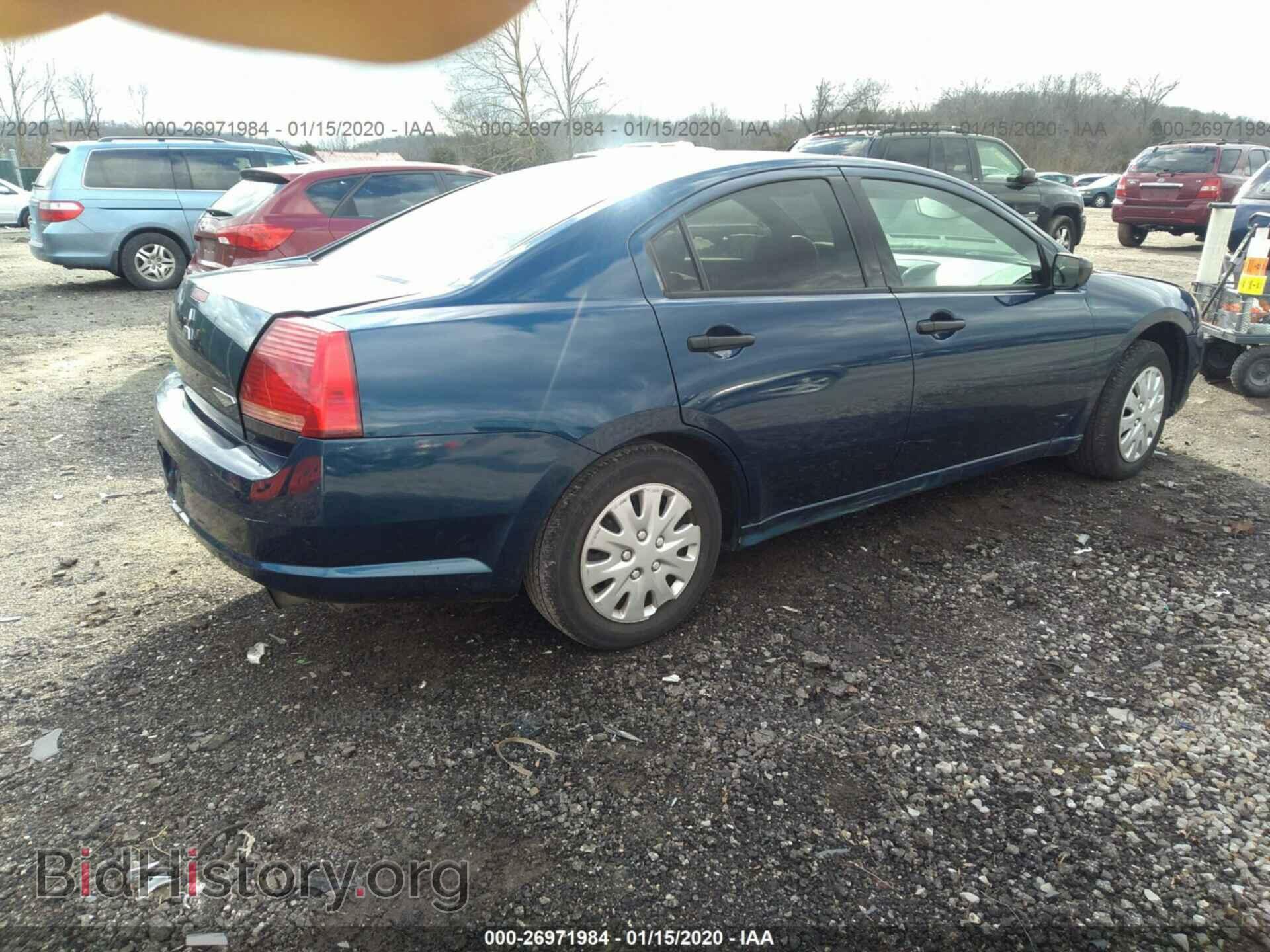 2005 MITSUBISHI GALANT - VIN: 4A3AB36F25E026649 - Фото 4