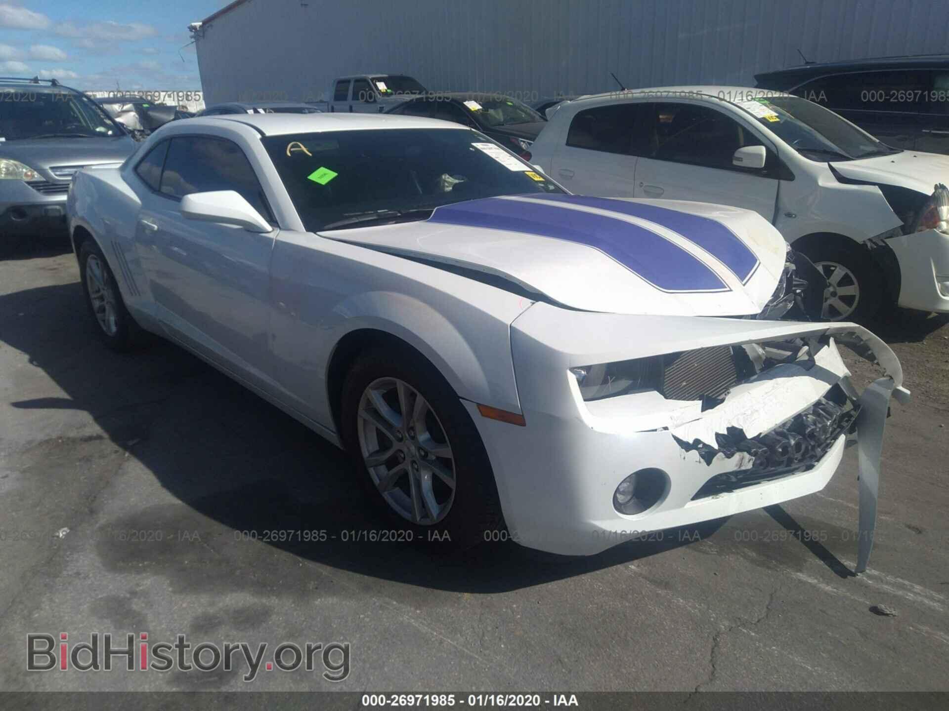 Photo 2G1FB1E32D9185847 - CHEVROLET CAMARO 2013