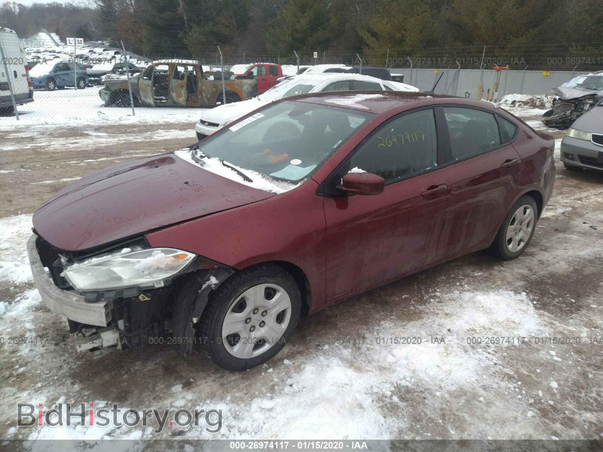 2015 DODGE DART - VIN: 1C3CDFAA1FD364218 - Фото 2