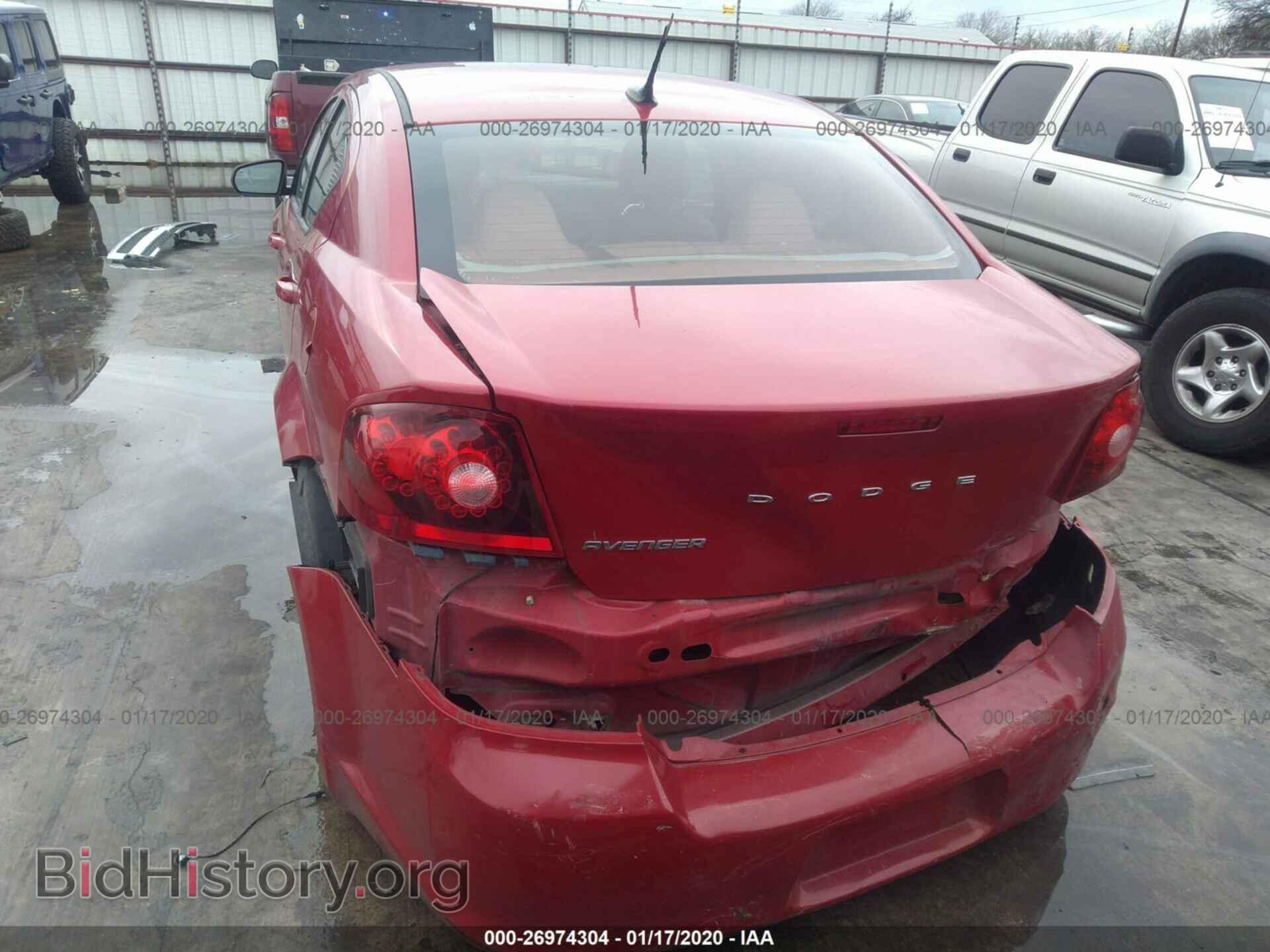 2012 DODGE AVENGER - VIN: 1C3CDZCB8CN163445 - Фото 6