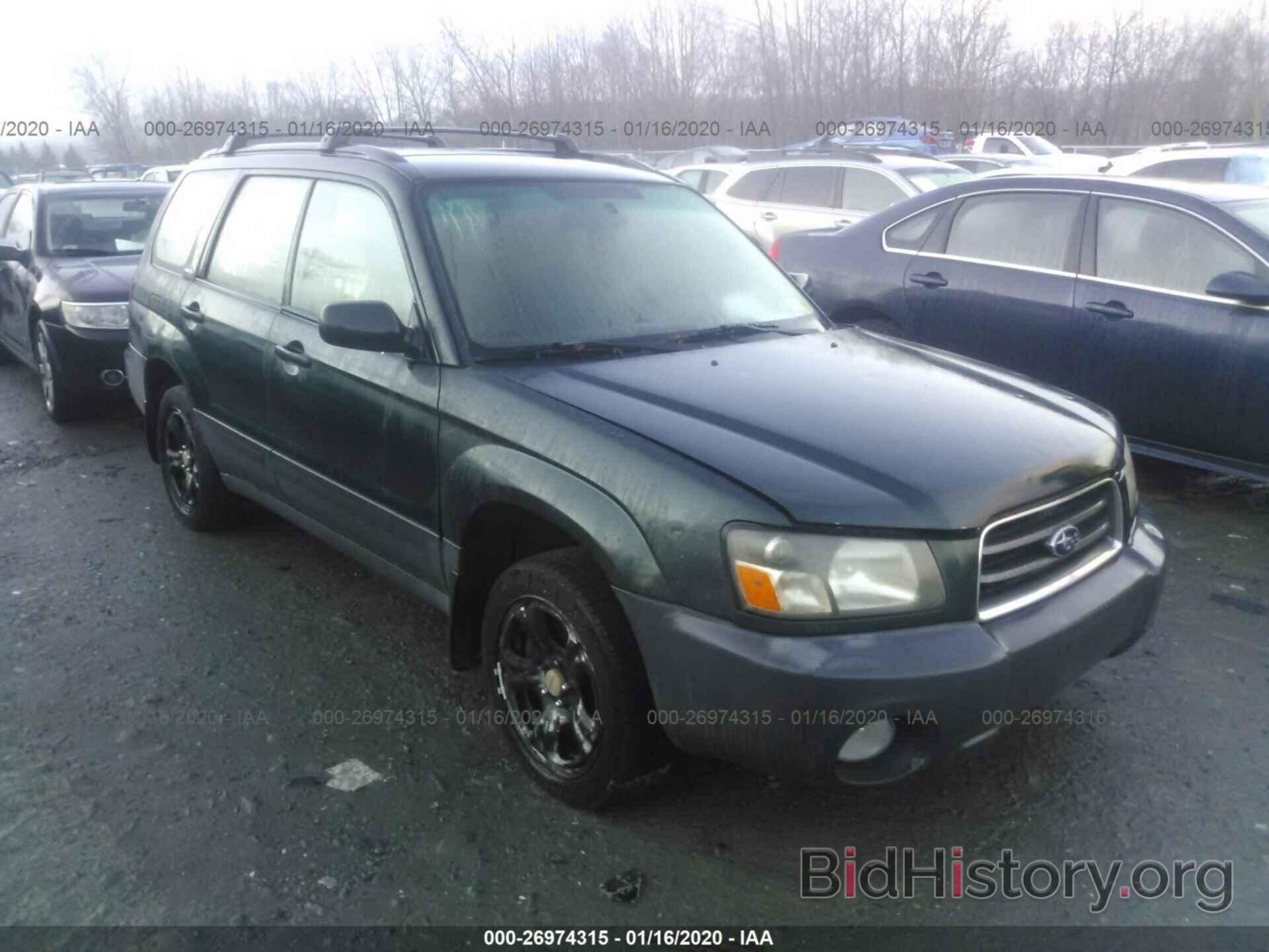 Photo JF1SG63653H734149 - SUBARU FORESTER 2003