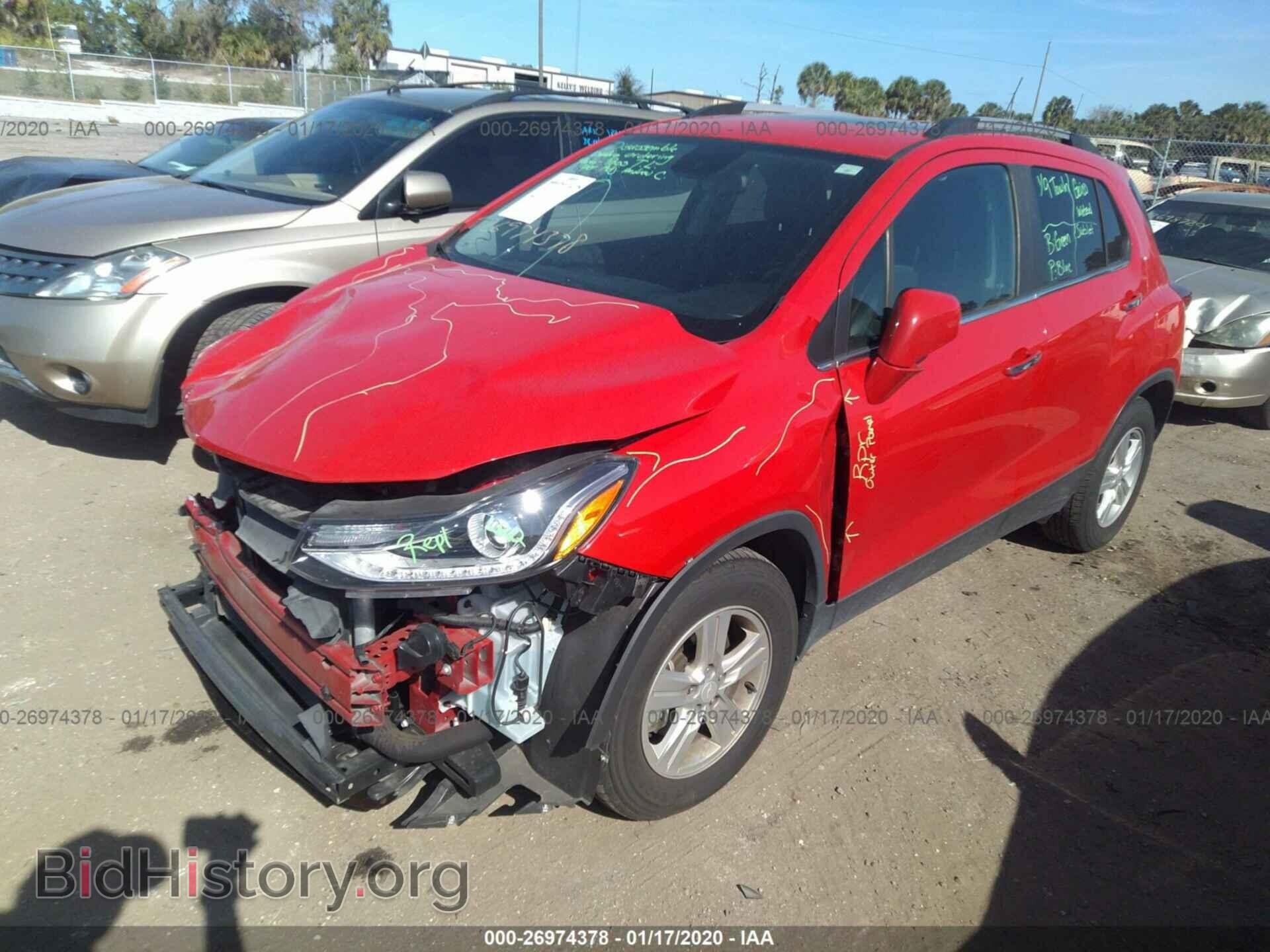 2017 CHEVROLET TRAX - VIN: 3GNCJLSB3HL224024 - Photo 2