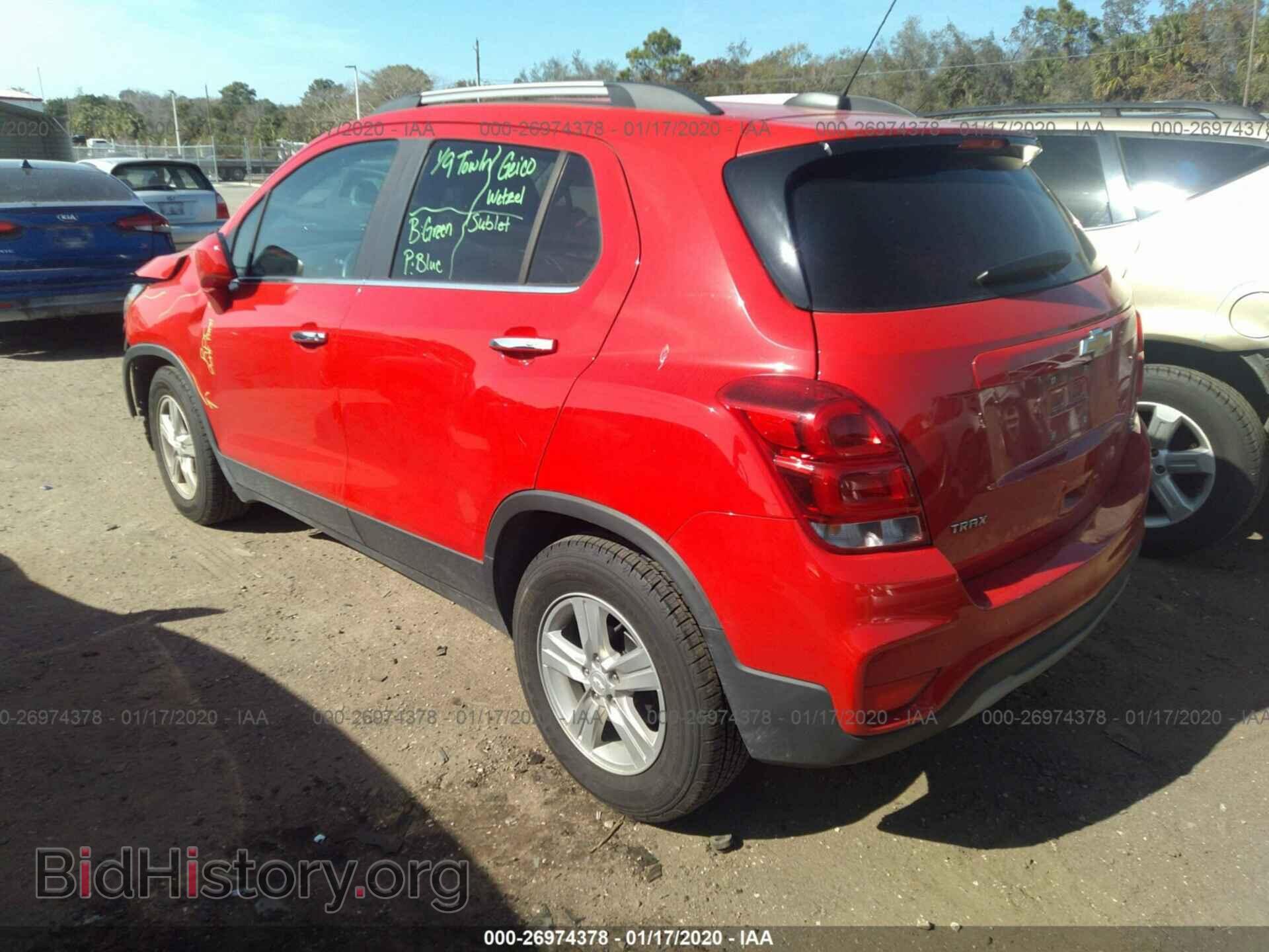 2017 CHEVROLET TRAX - VIN: 3GNCJLSB3HL224024 - Photo 3