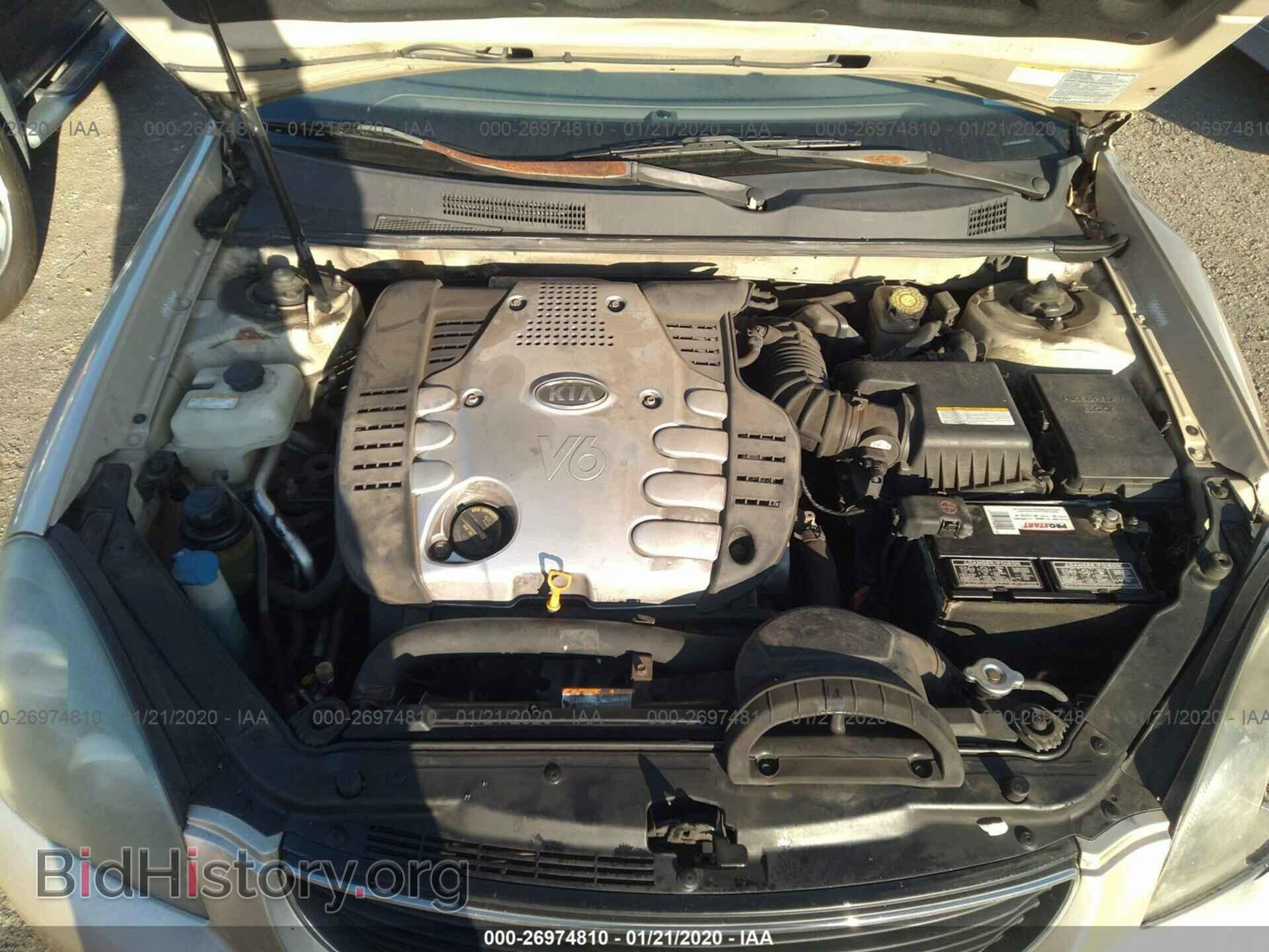 2006 KIA OPTIMA - VIN: KNAGE124X65026166 - Фото 10