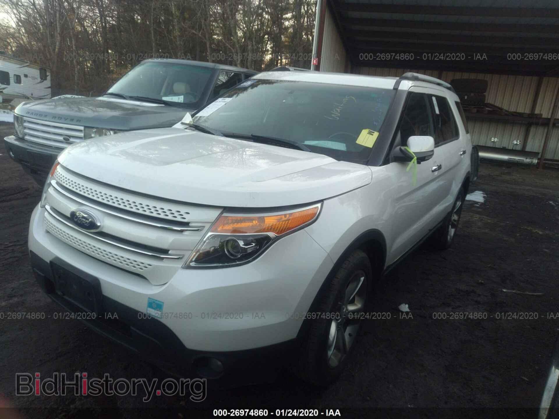 2012 FORD EXPLORER - VIN: 1FMHK8F82CGA10741 - Фото 2