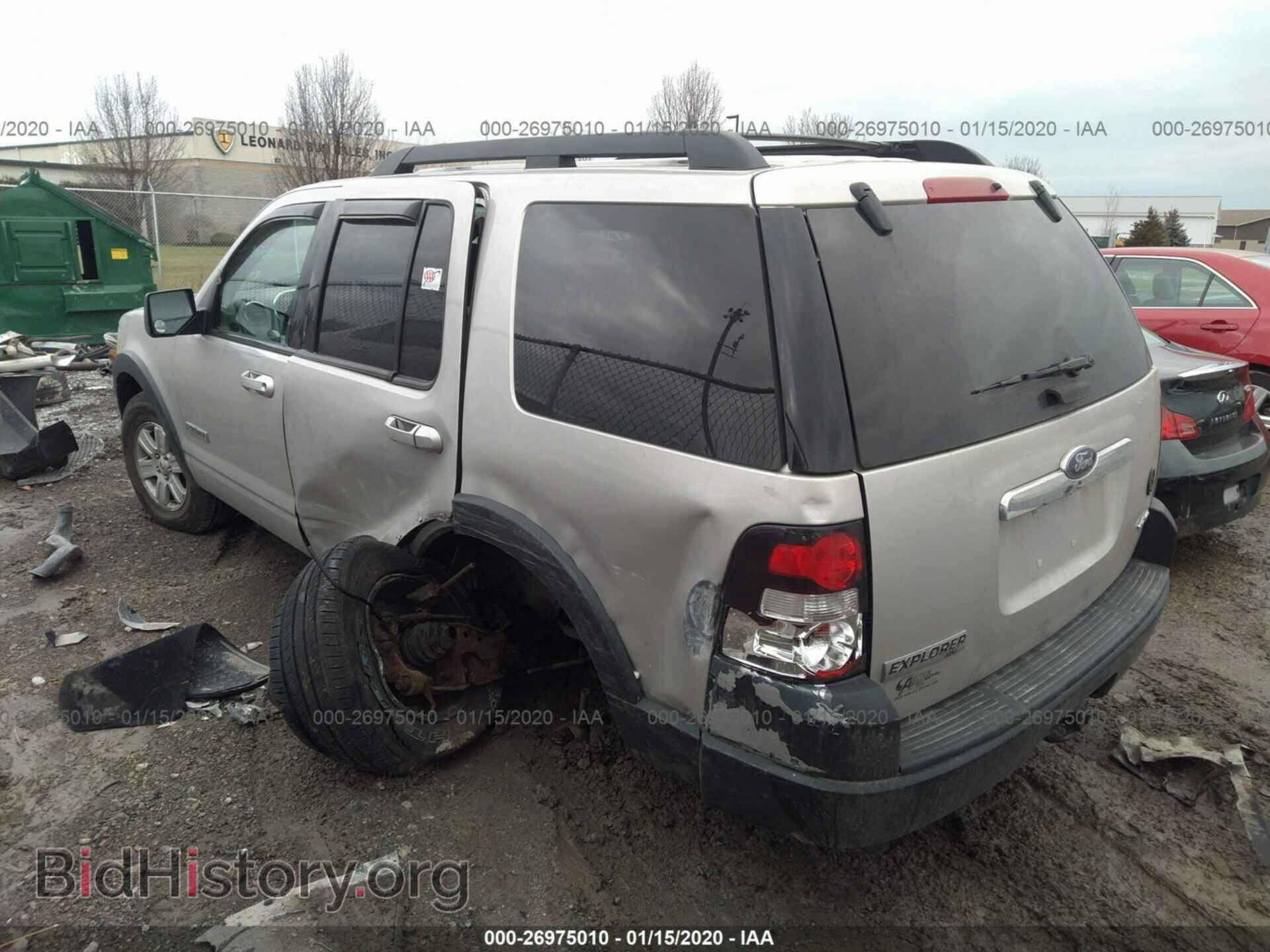 2007 FORD EXPLORER - VIN: 1FMEU73E77UA33697 - Фото 3