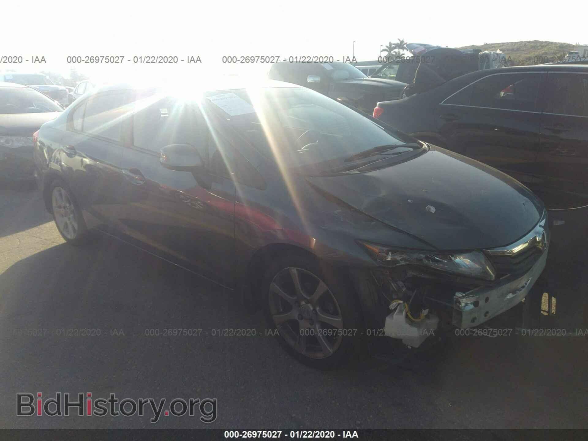 Photo 19XFB2F51CE018232 - HONDA CIVIC 2012