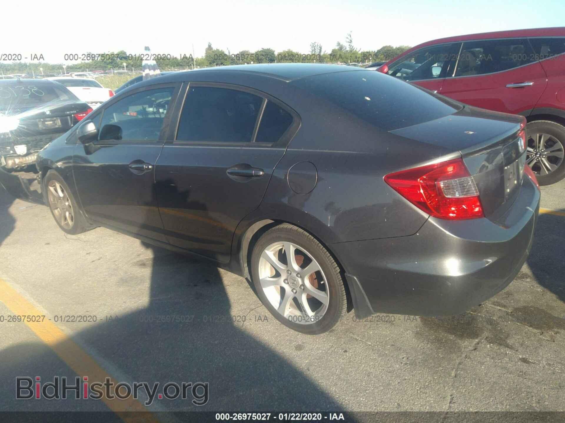 2012 HONDA CIVIC - VIN: 19XFB2F51CE018232 - Photo 3