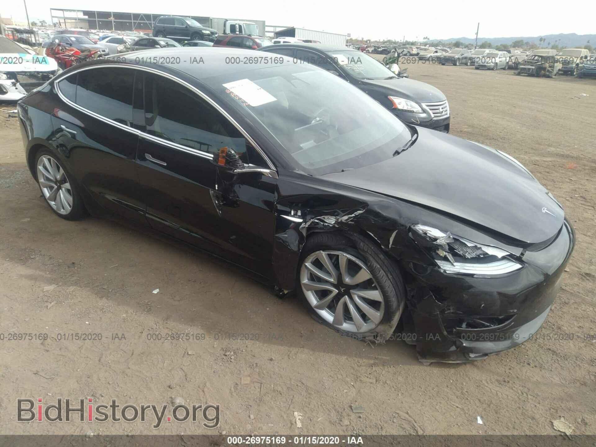 Photo 5YJ3E1EA5KF300398 - TESLA MODEL 3 2019
