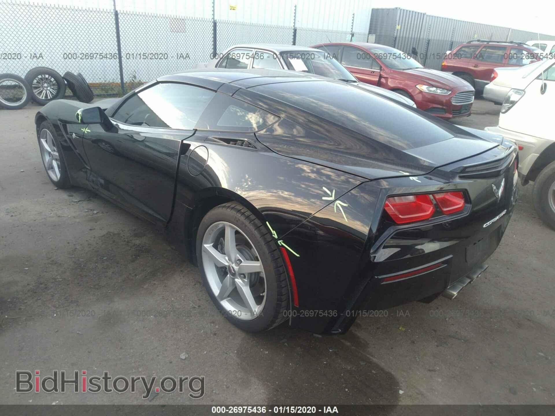 2014 CHEVROLET CORVETTE - VIN: 1G1YB2D78E5126514 - Фото 3