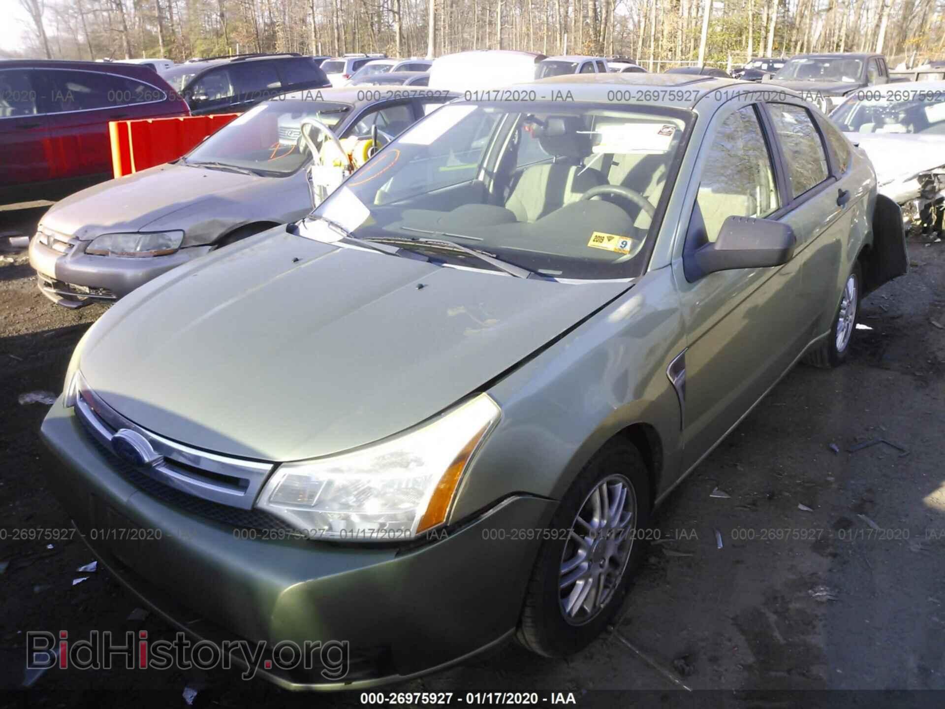 2008 FORD FOCUS - VIN: 1FAHP35N48W243636 - Фото 2