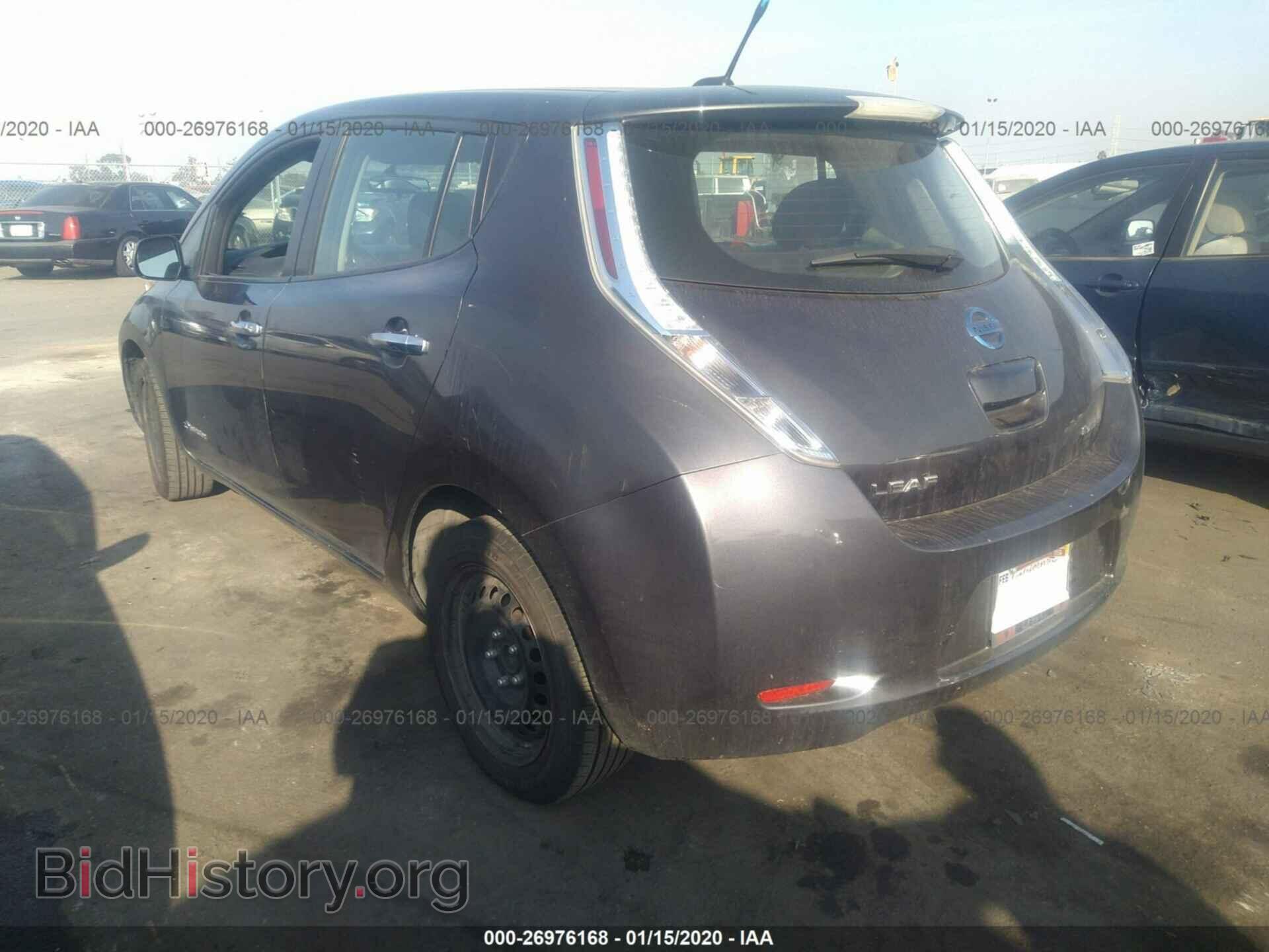 2013 NISSAN LEAF - VIN: 1N4AZ0CP4DC413407 - Фото 3