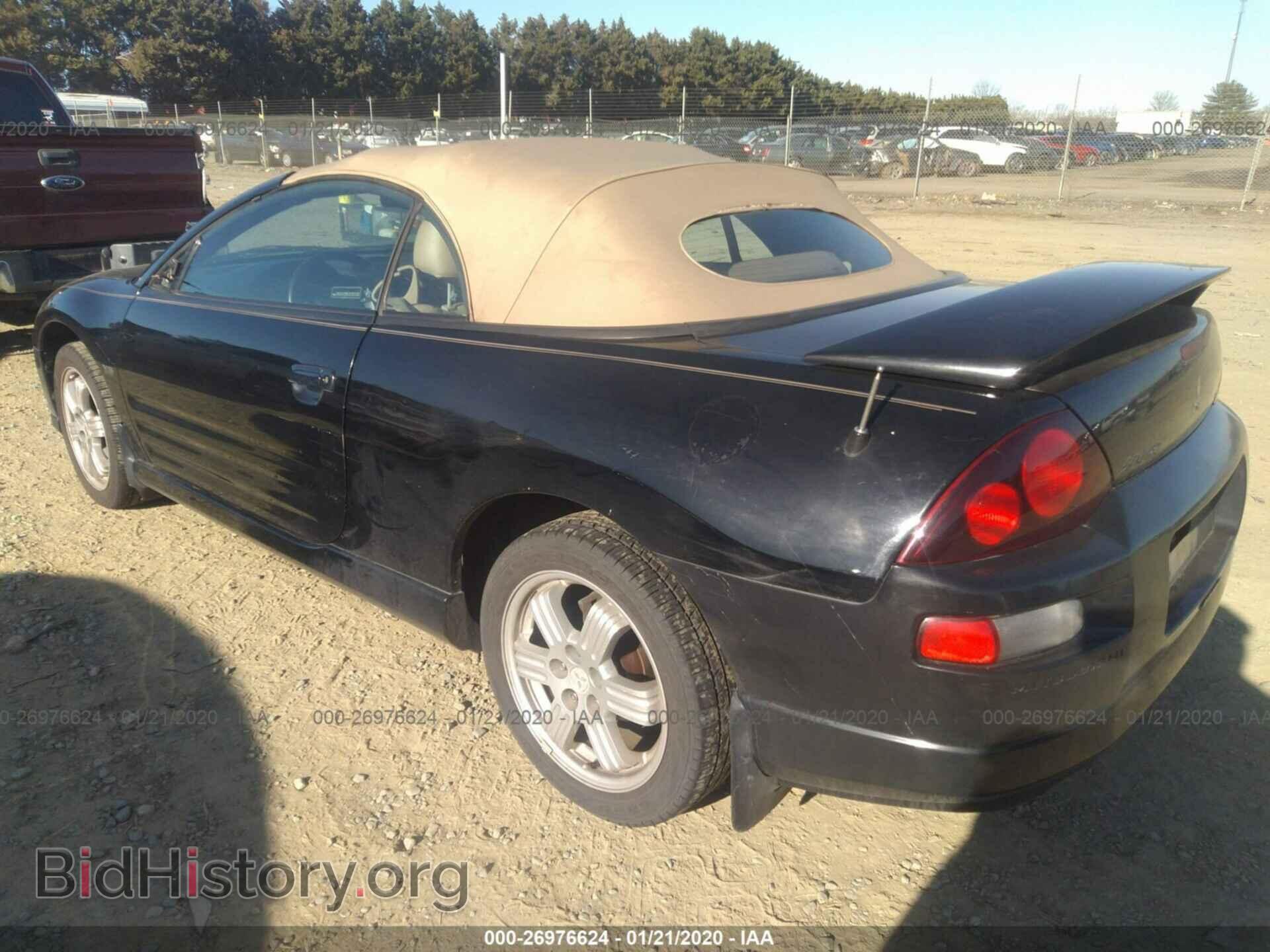 2001 MITSUBISHI ECLIPSE - VIN: 4A3AE85H01E050496 - Фото 3