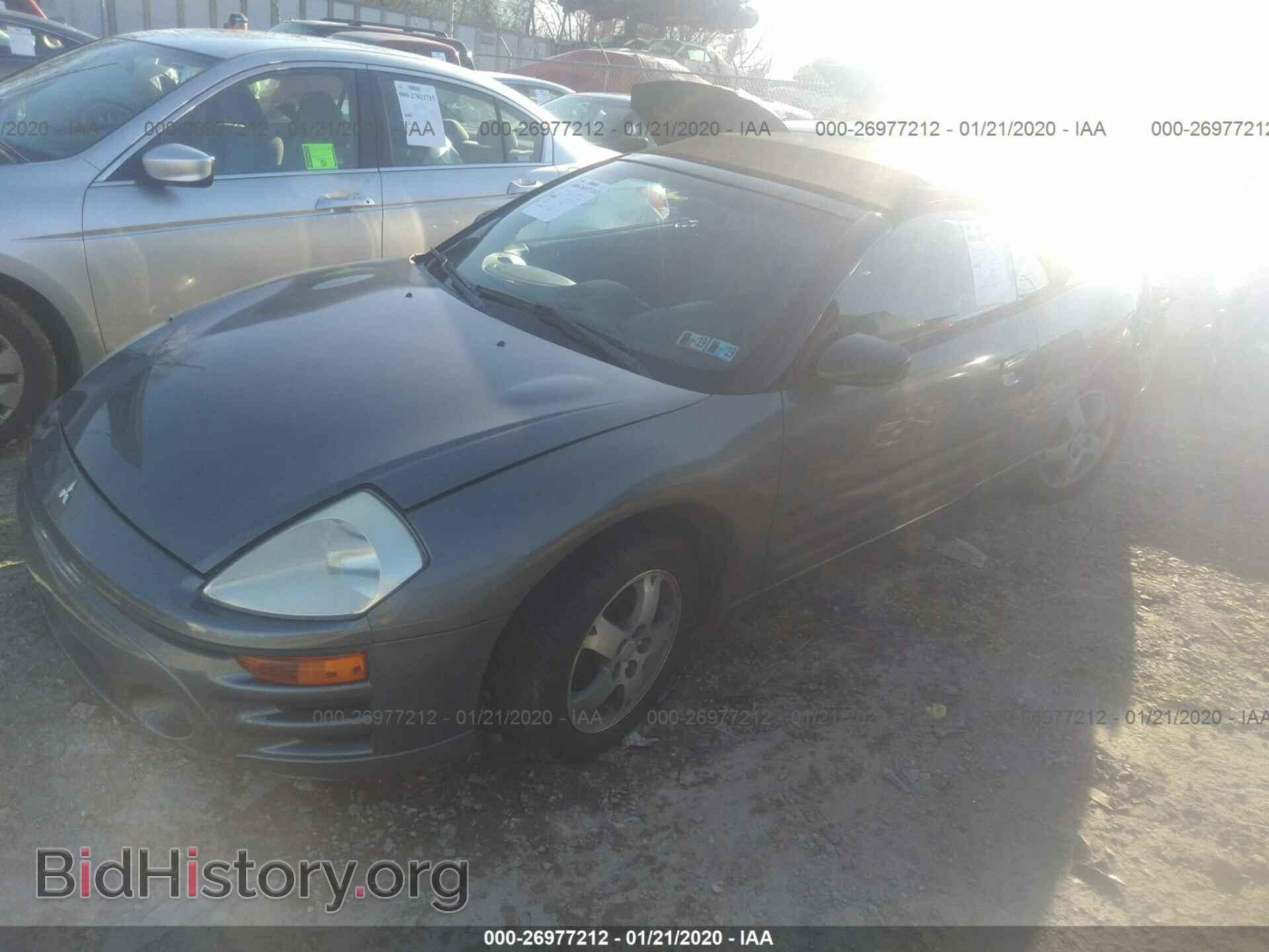 2003 MITSUBISHI ECLIPSE - VIN: 4A3AE45G33E021576 - Фото 2