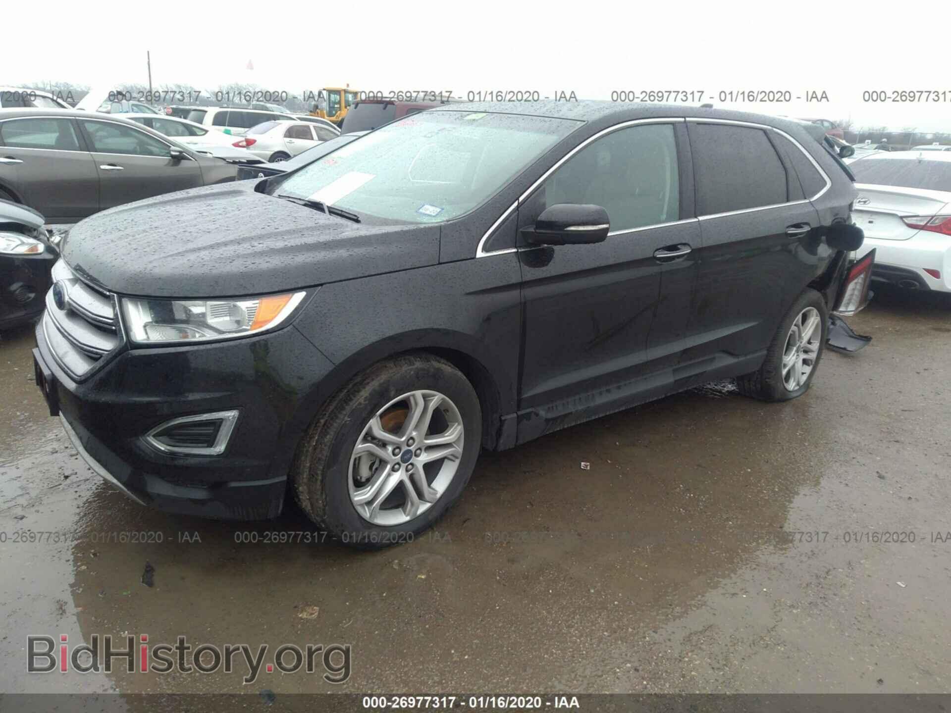 2015 FORD EDGE - VIN: 2FMTK3K90FBB22574 - Фото 2