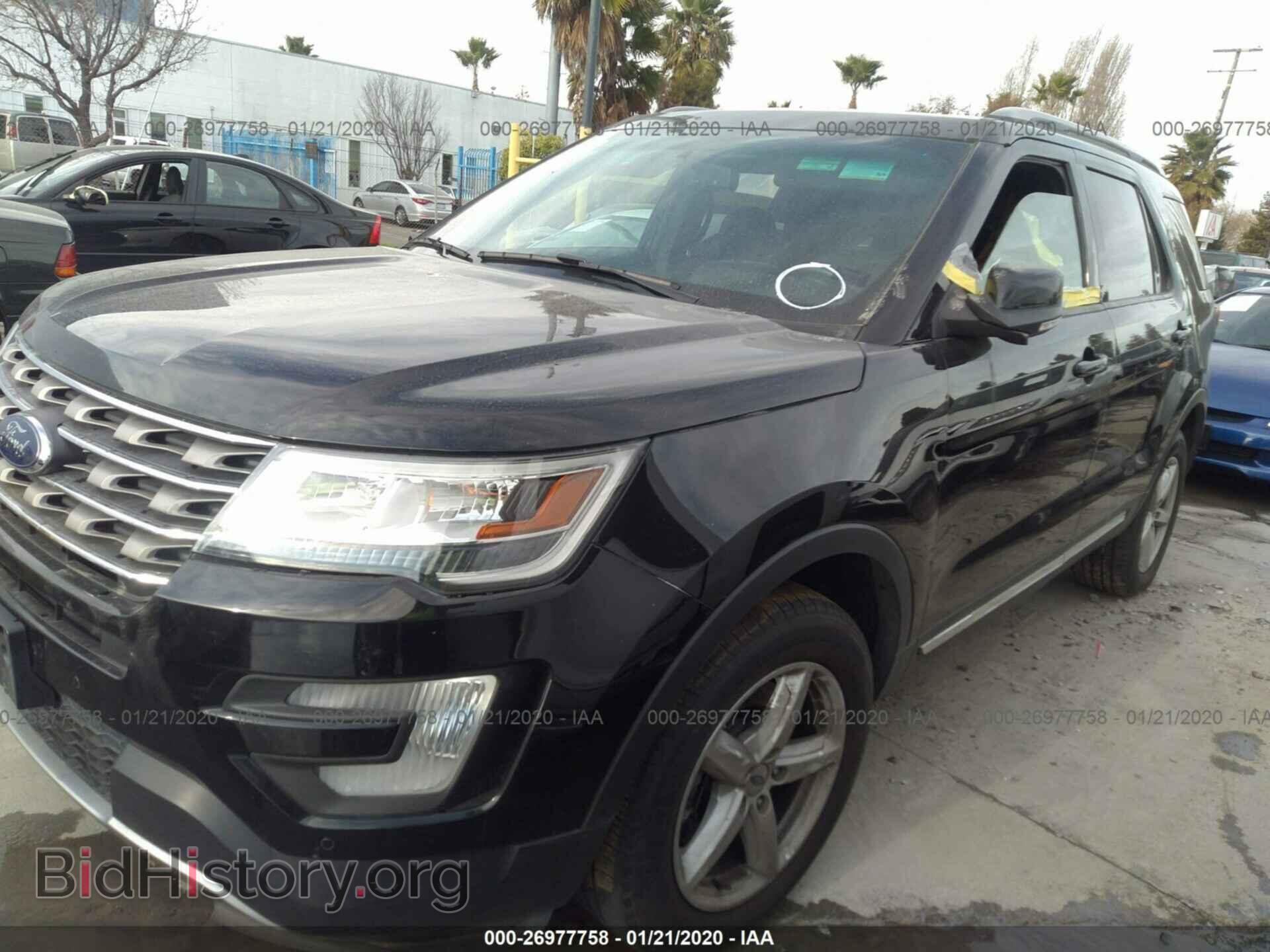 2016 FORD EXPLORER - VIN: 1FM5K8D89GGC72512 - Фото 2