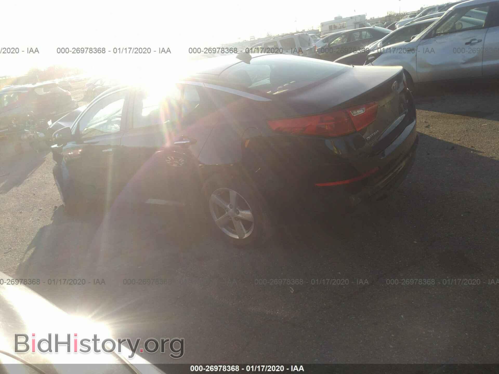 2015 KIA OPTIMA - VIN: KNAGM4A77F5663533 - Photo 3