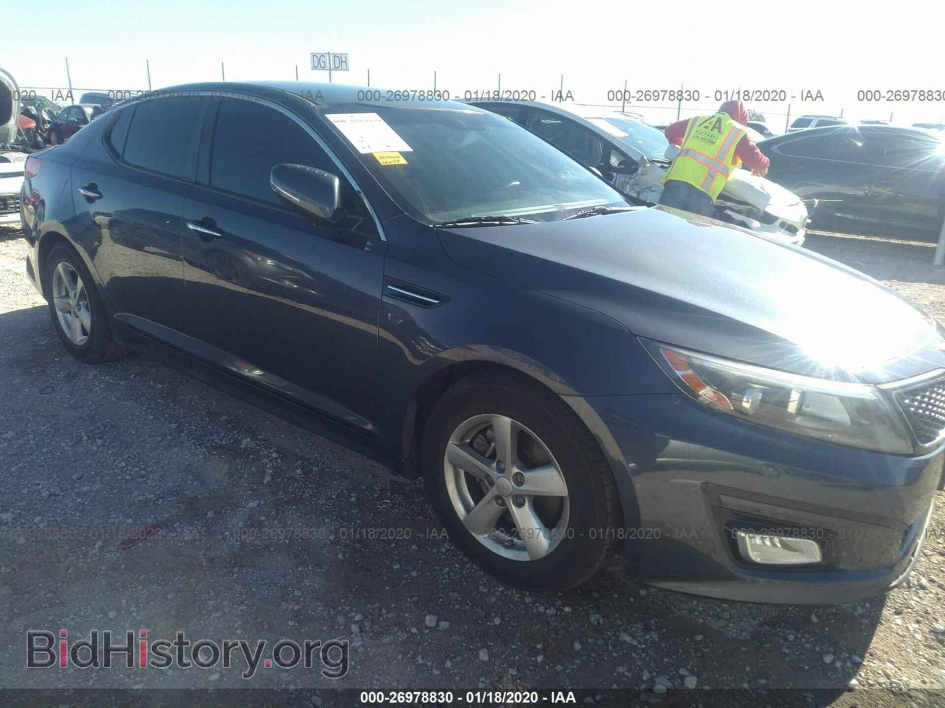 Фотография KNAGM4A78F5588180 - KIA OPTIMA 2015
