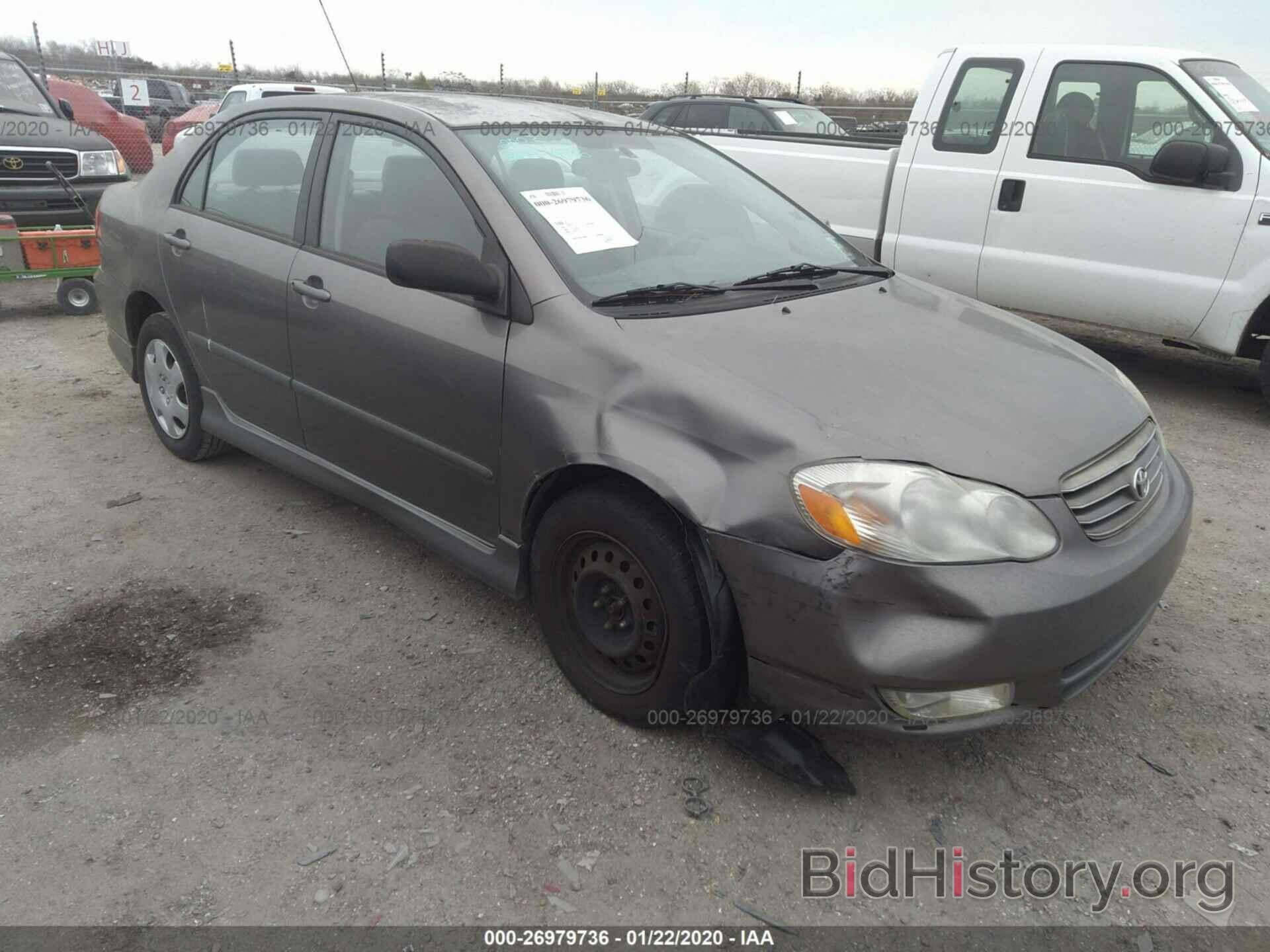 Photo 1NXBR32E83Z164274 - TOYOTA COROLLA 2003