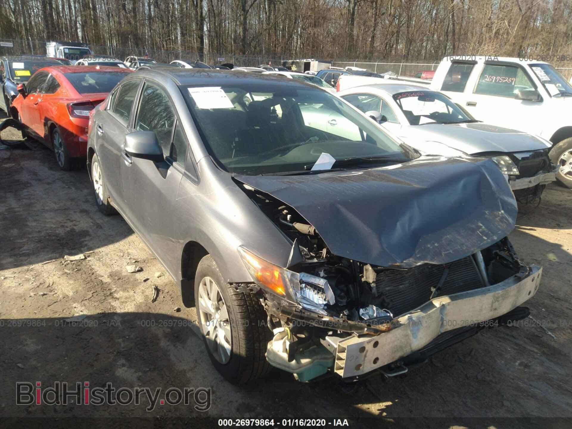 Фотография 19XFB2F54CE340346 - HONDA CIVIC 2012