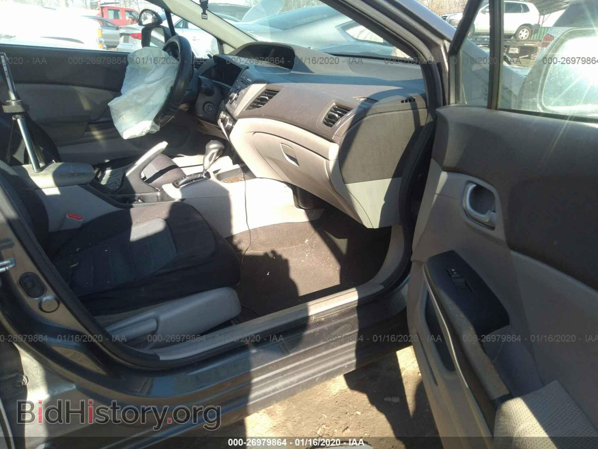 2012 HONDA CIVIC - VIN: 19XFB2F54CE340346 - Фото 5