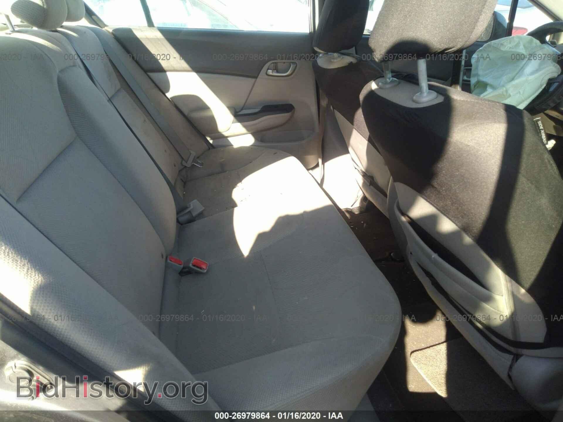 2012 HONDA CIVIC - VIN: 19XFB2F54CE340346 - Фото 8