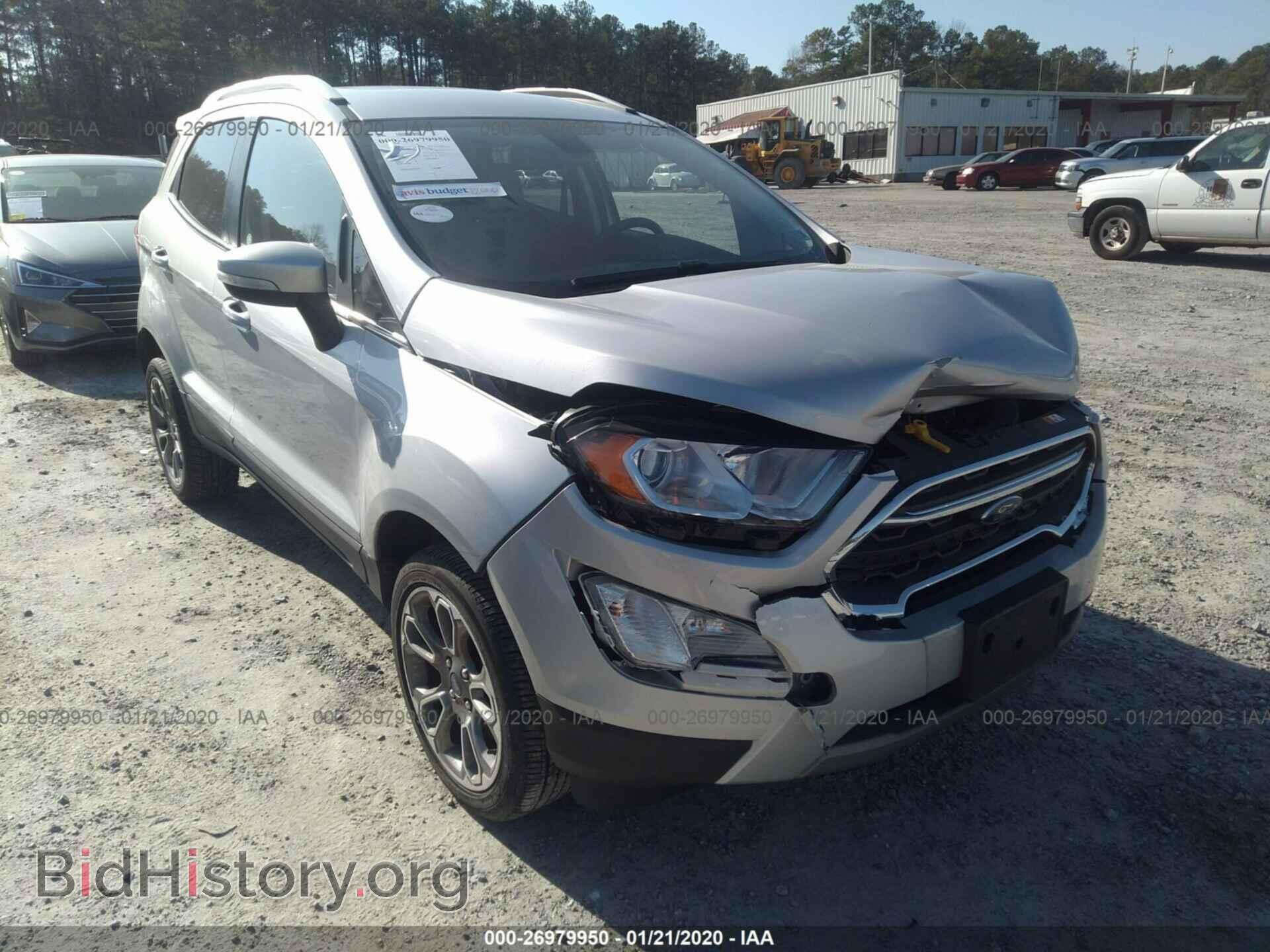 Photo MAJ6S3KL7KC283288 - FORD ECOSPORT 2019