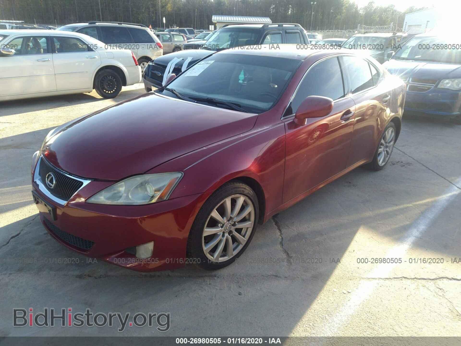 2007 LEXUS IS - VIN: JTHBK262972052425 - Photo 2
