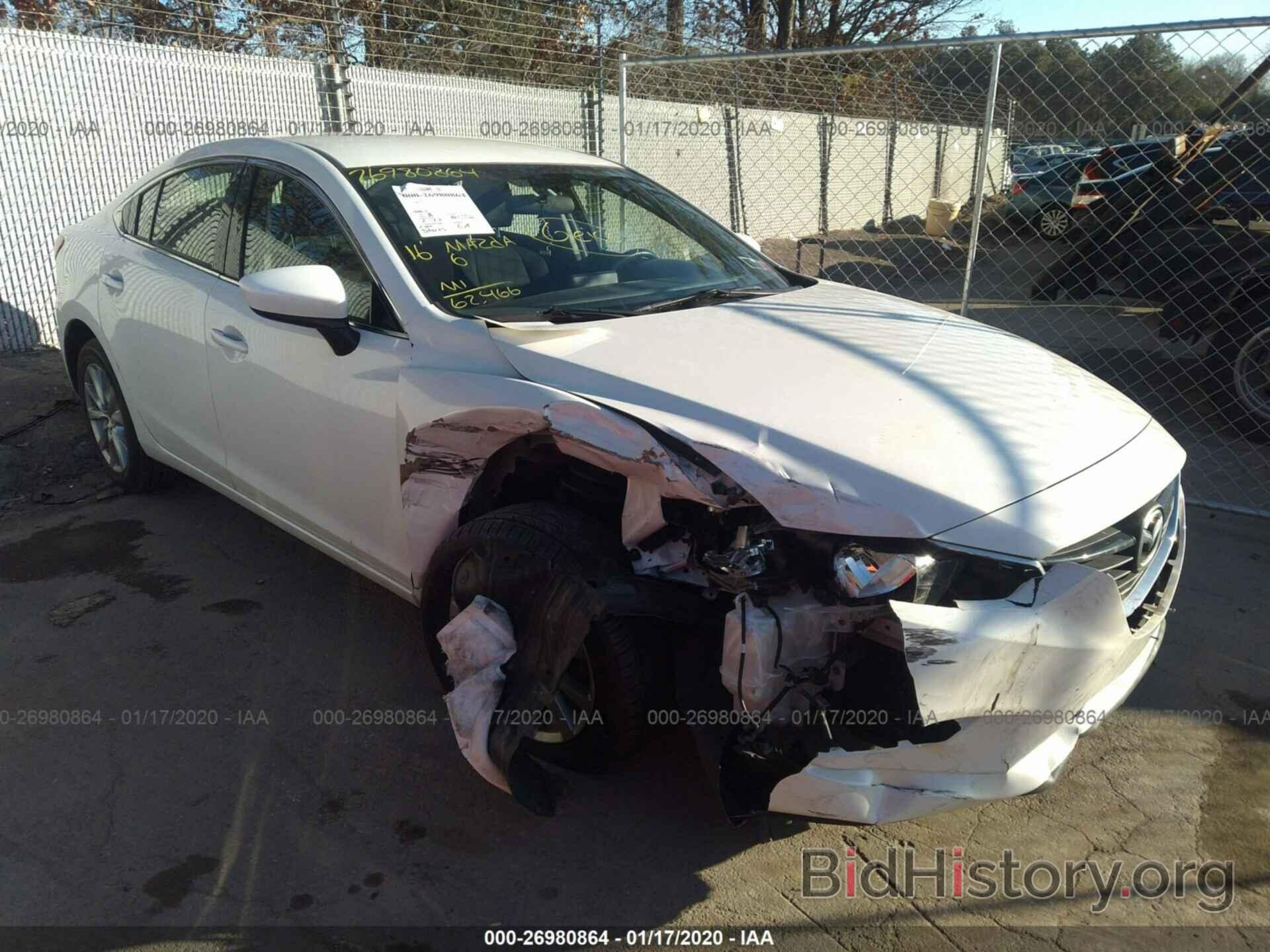 Photo JM1GJ1U50G1459279 - MAZDA 6 2016