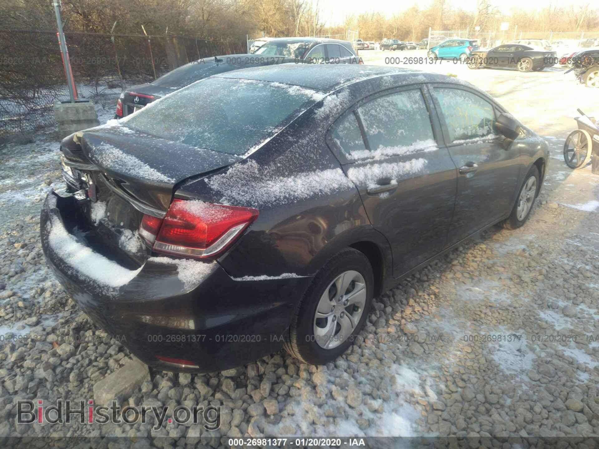 2013 HONDA CIVIC - VIN: 2HGFB2E59DH583868 - Photo 4