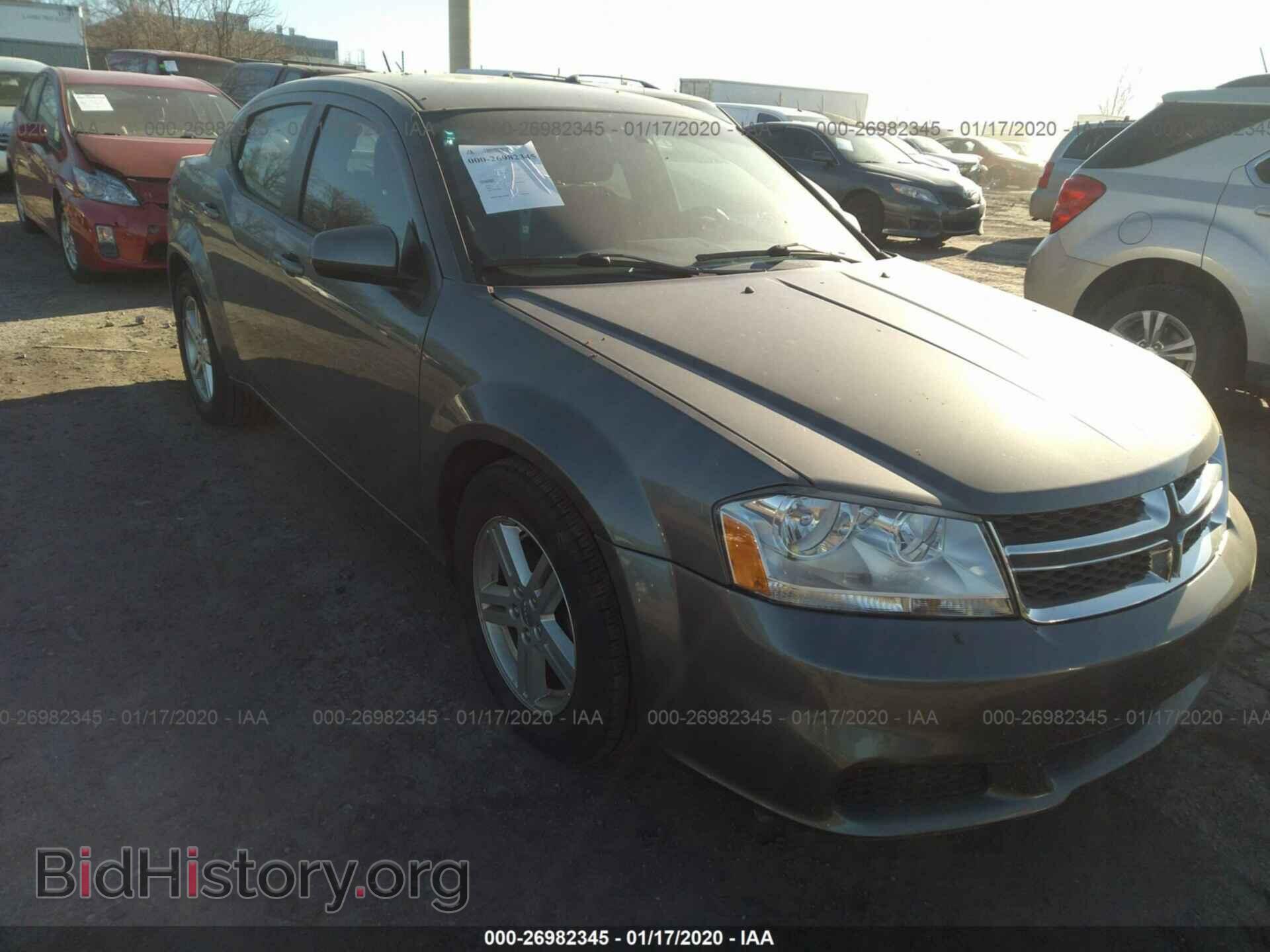Photo 1C3CDZCB5CN272333 - DODGE AVENGER 2012