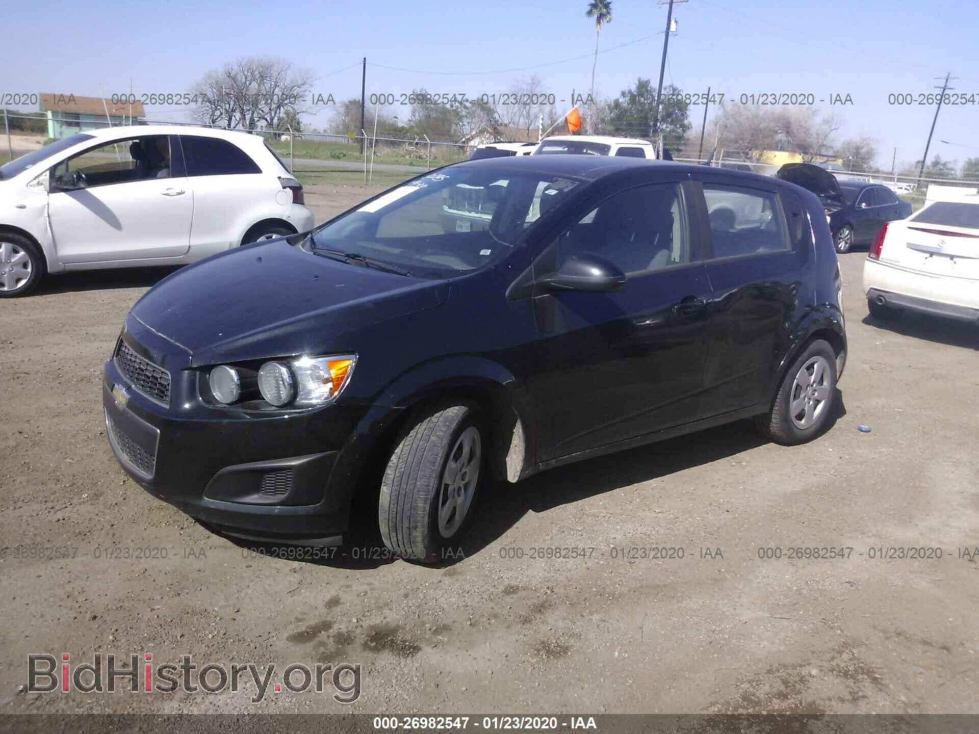 2013 CHEVROLET SONIC - VIN: 1G1JA6SH8D4154129 - Фото 2