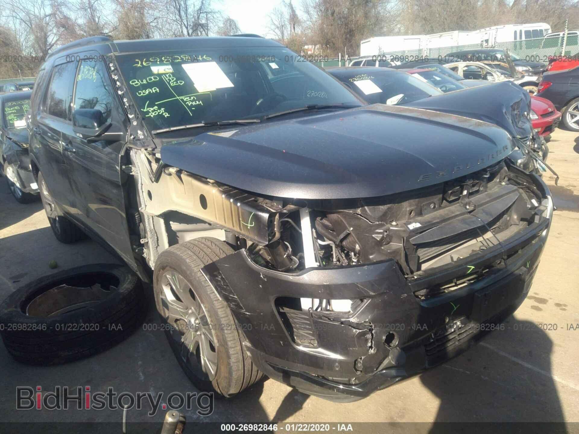Фотография 1FM5K8GT5JGB41018 - FORD EXPLORER 2018