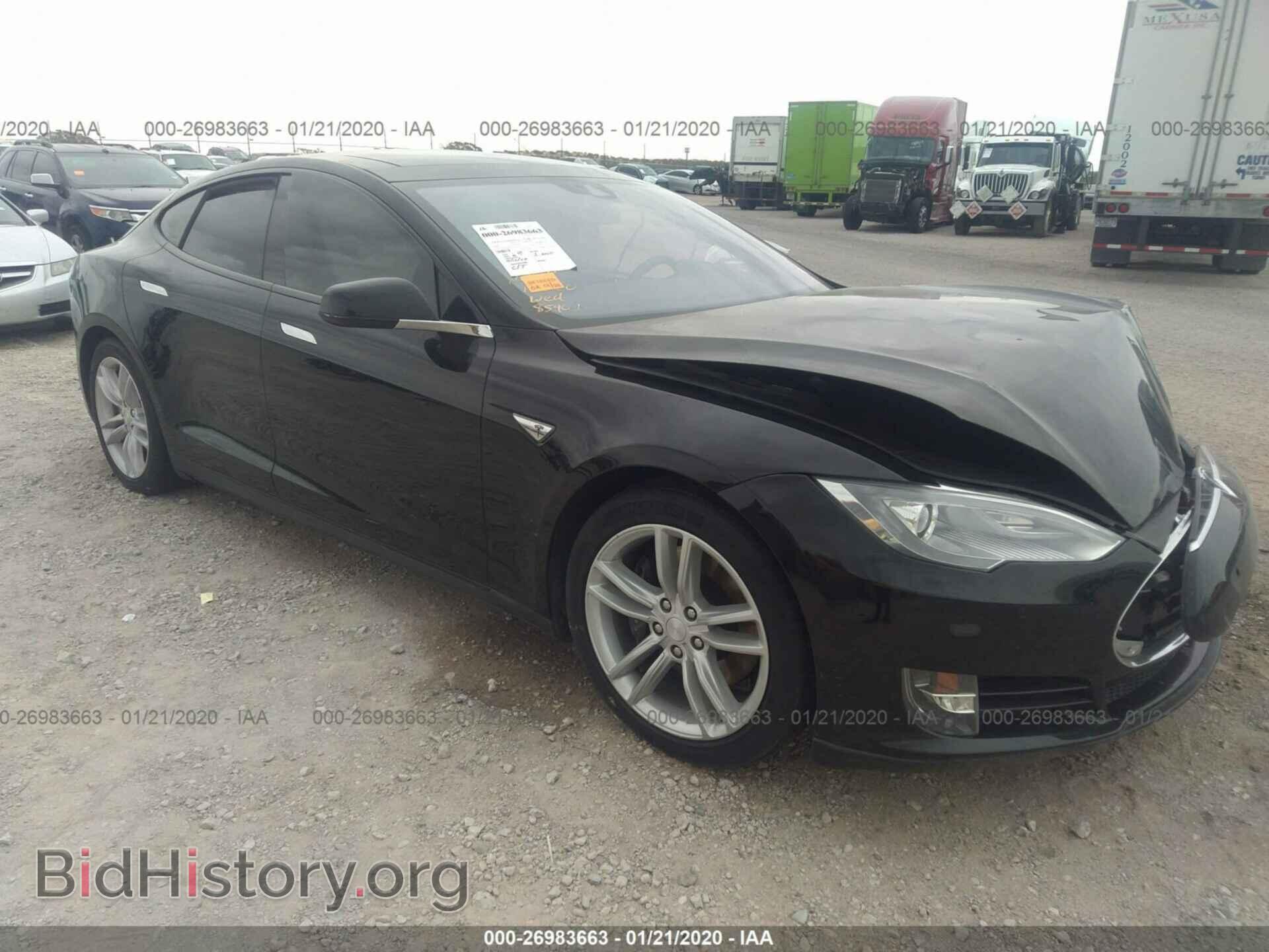 Photo 5YJSA1E20FF102754 - TESLA MODEL S 2015