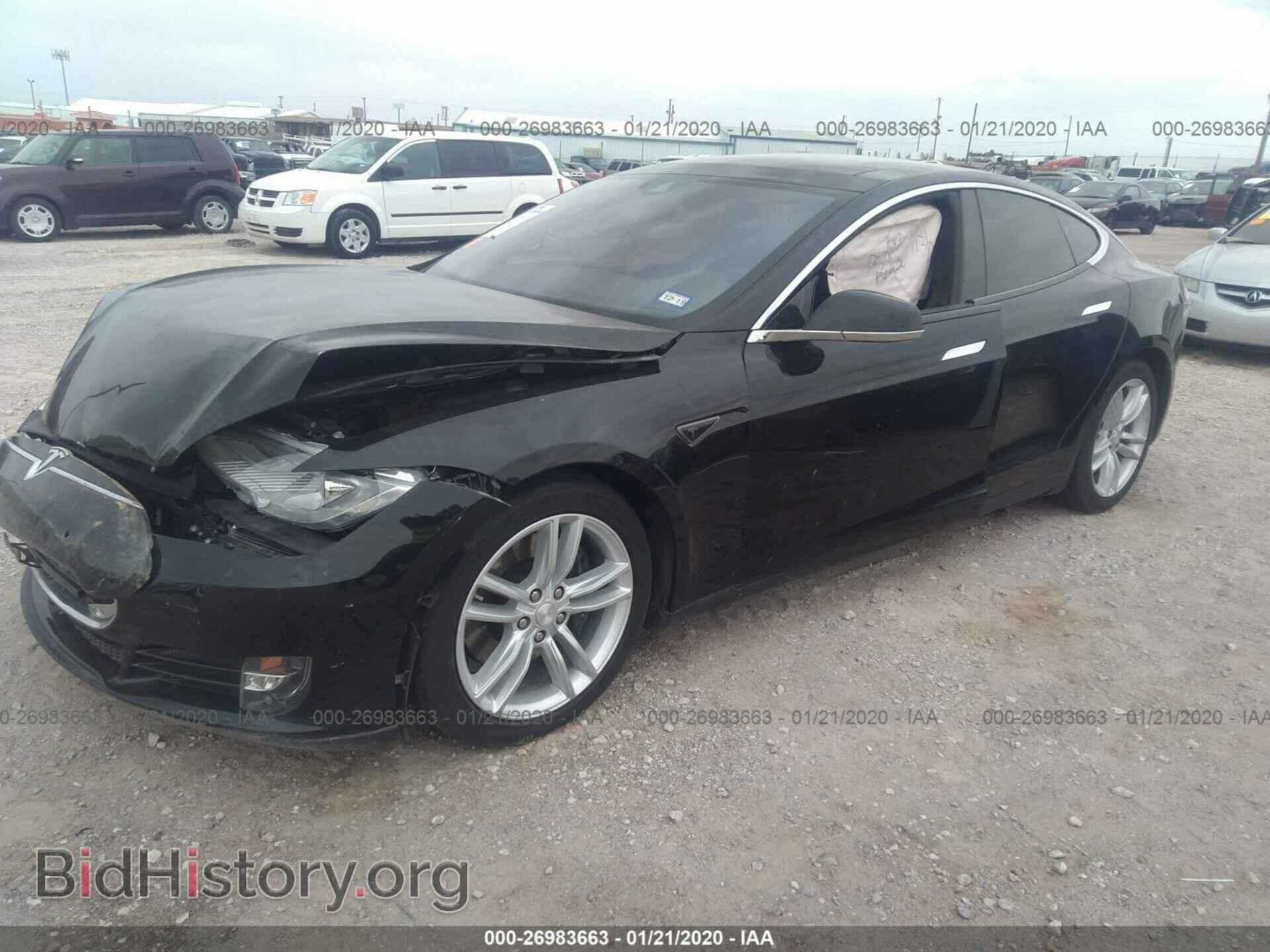 2015 TESLA MODEL S - VIN: 5YJSA1E20FF102754 - Photo 2