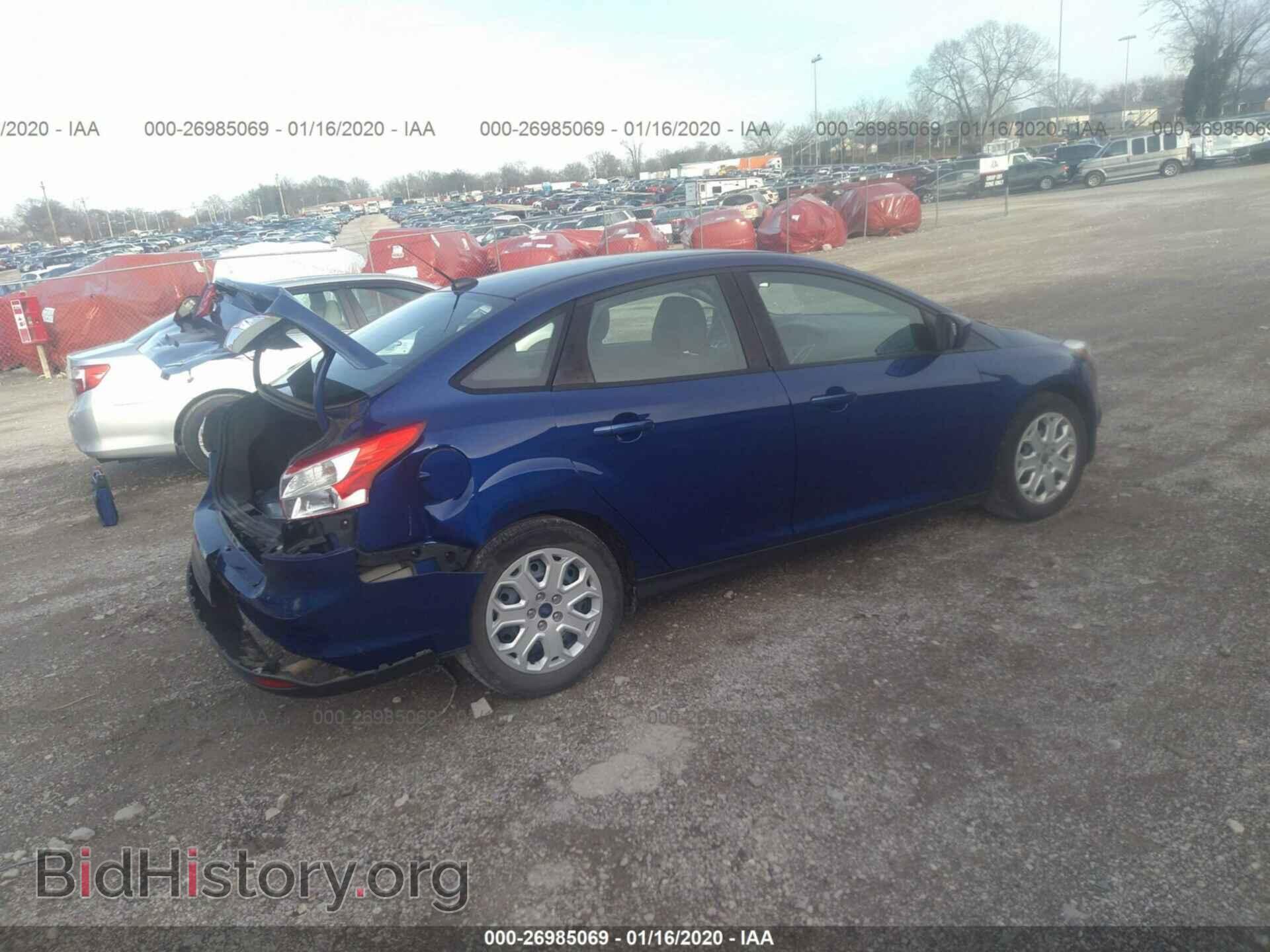 2012 FORD FOCUS - VIN: 1FAHP3F23CL478267 - Фото 4
