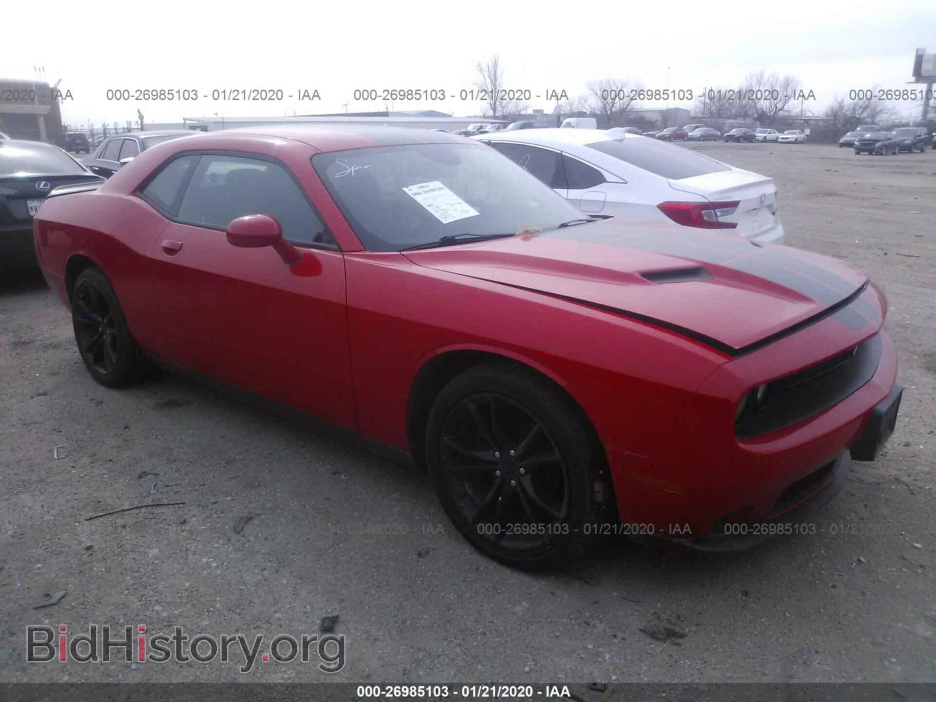 Photo 2C3CDZAG4GH120086 - DODGE CHALLENGER 2016