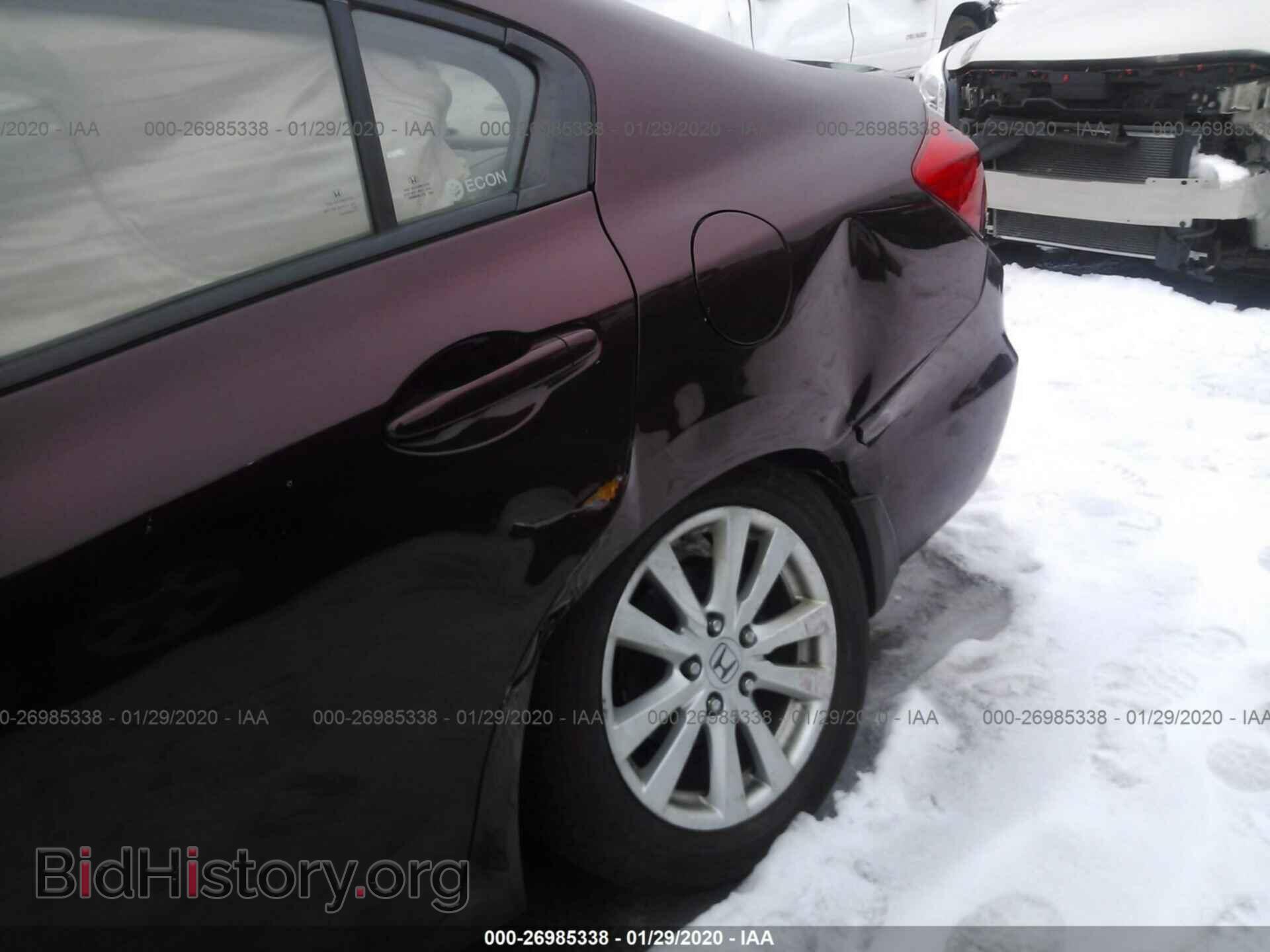 2012 HONDA CIVIC - VIN: 19XFB2F98CE300564 - Фото 6