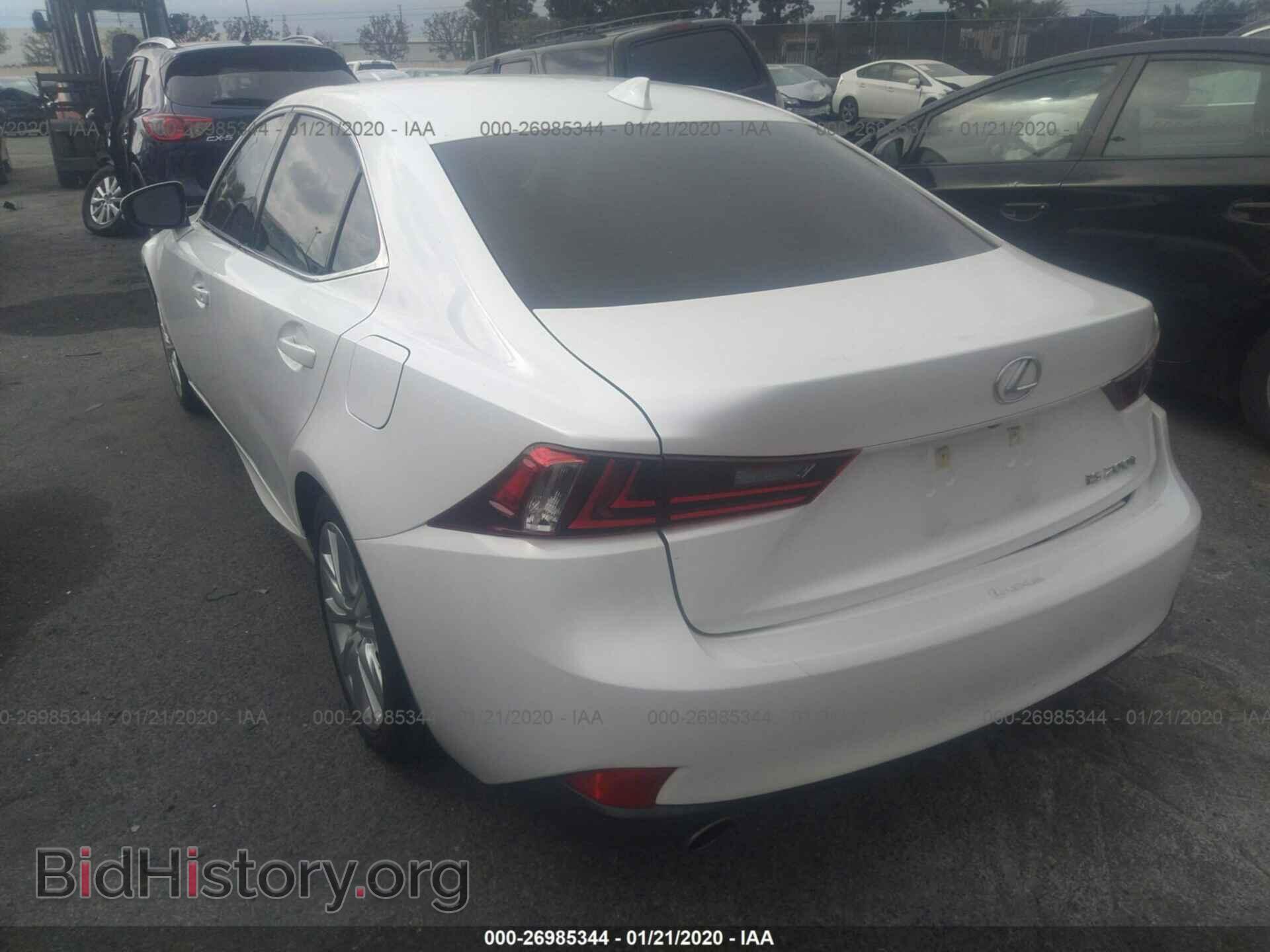 2016 LEXUS IS - VIN: JTHBA1D21G5011835 - Фото 3