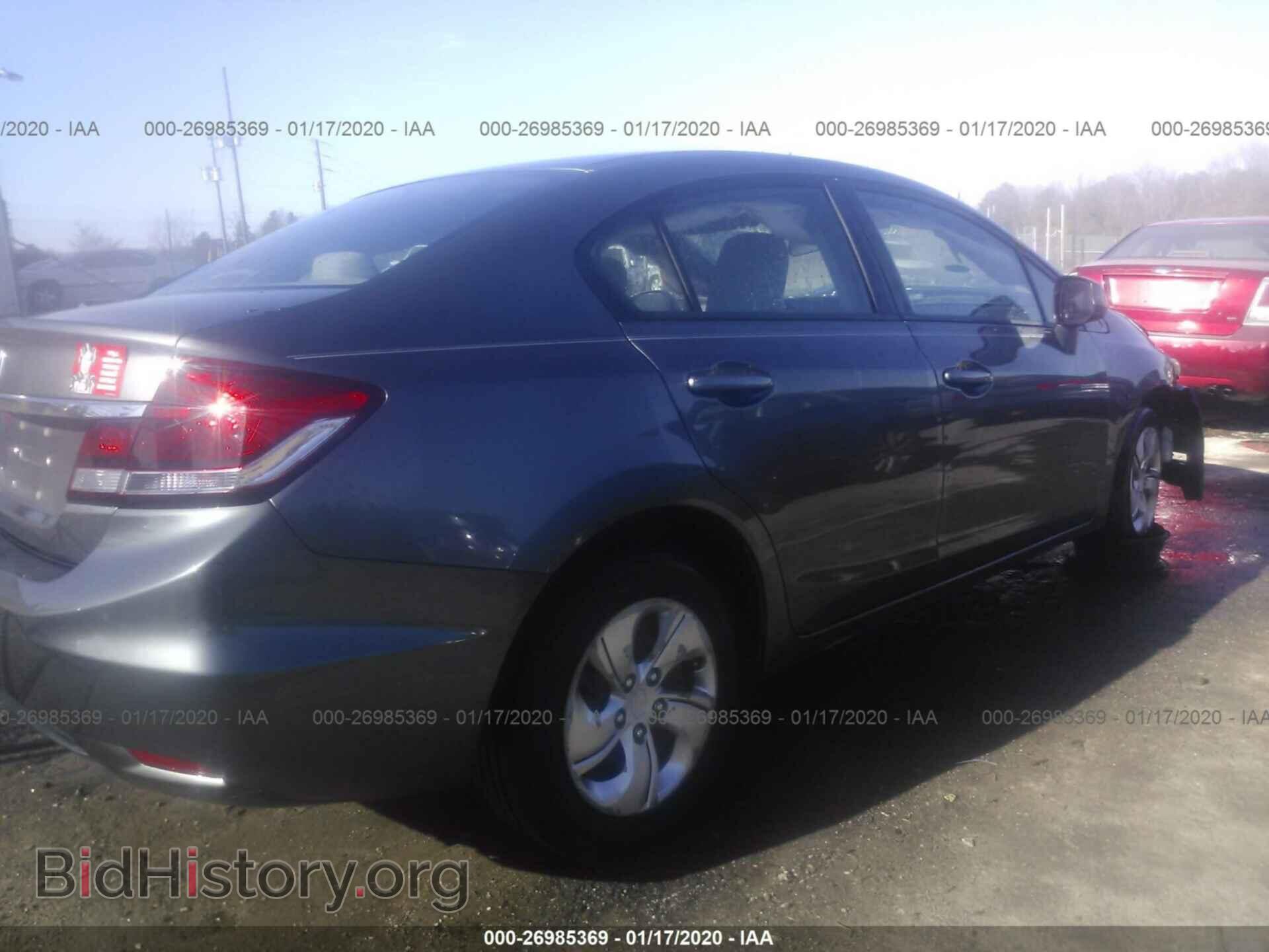 2013 HONDA CIVIC - VIN: 2HGFB2F56DH301071 - Фото 4