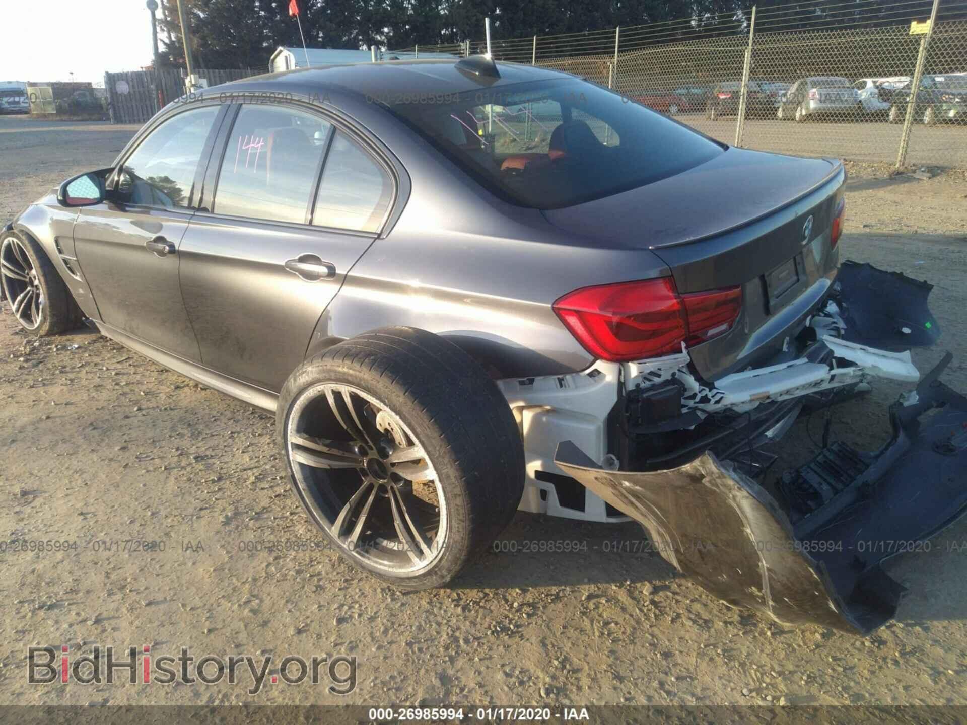 2016 BMW M3 - VIN: WBS8M9C58G5G41506 - Фото 3
