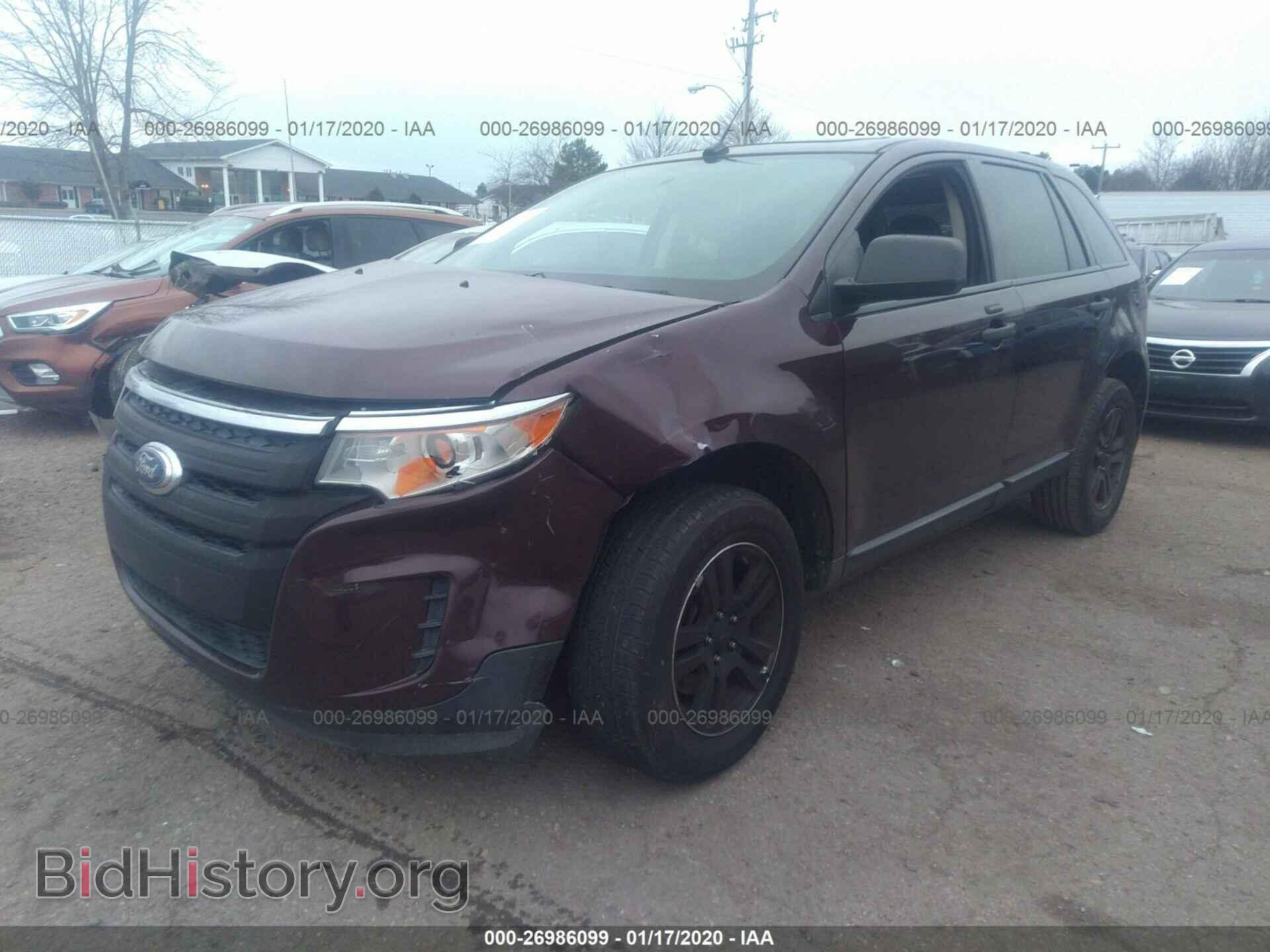 2011 FORD EDGE - VIN: 2FMDK3GC5BBA40911 - Фото 2