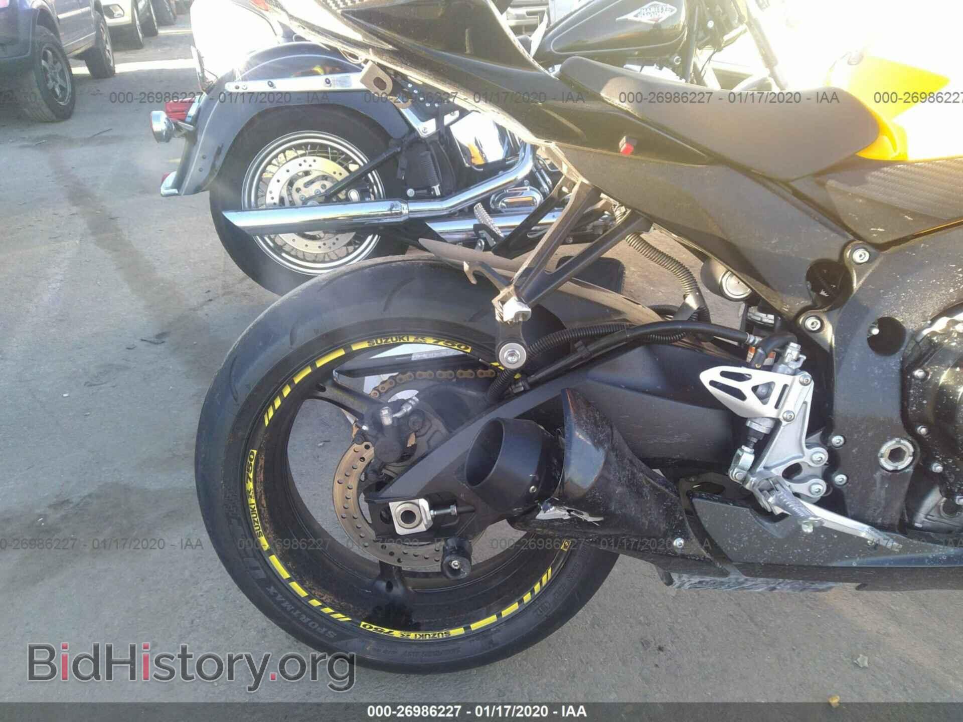 2012 SUZUKI GSX750 - VIN: JS1GR7MA4C2101044 - Фото 6