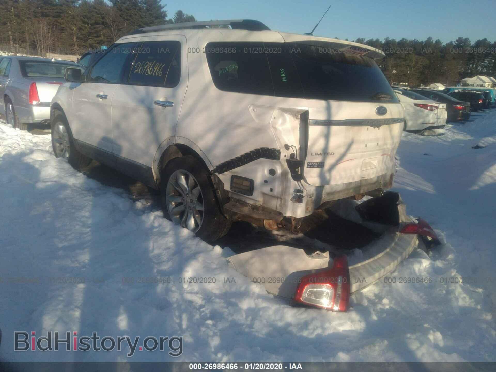 2013 FORD EXPLORER - VIN: 1FM5K8F83DGC03680 - Photo 3